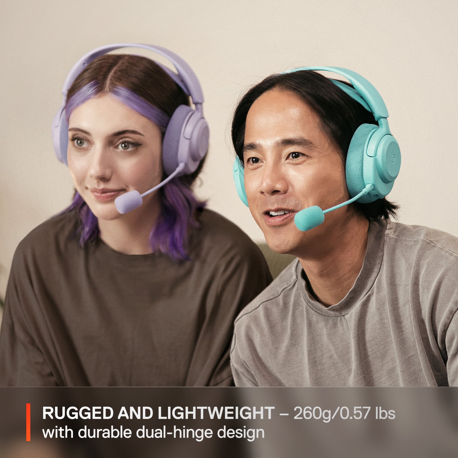 SteelSeries Arctis Nova 3X Wireless Gaming Headset (Aqua, Multi-Platform) njp95