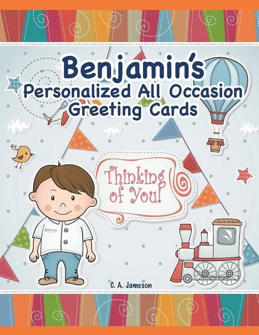 C. A. Jameson Personalized Greeting Cards for All Occasions (Customized Stationery, 1 Pack) 6wvt0