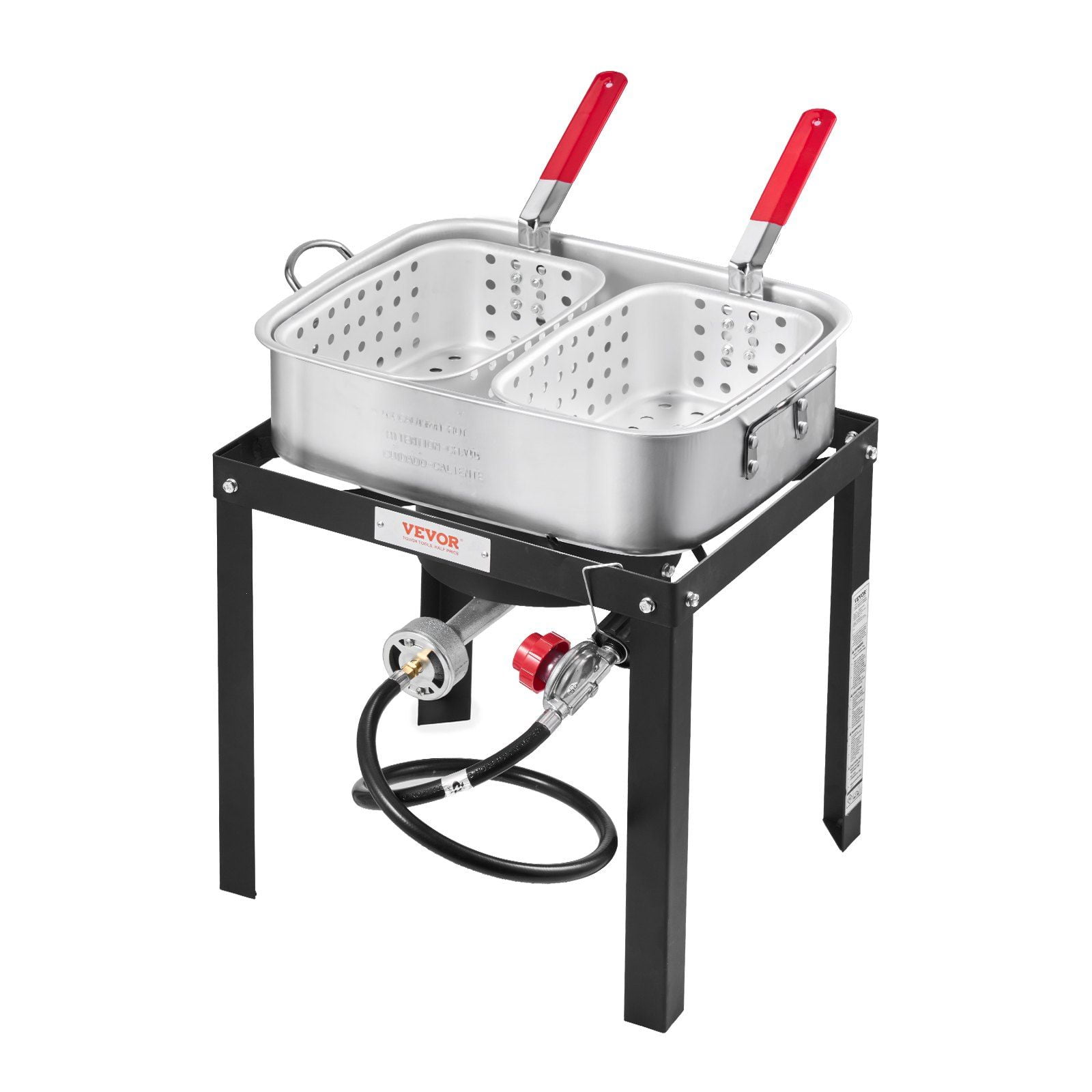 Outdoor Propane Deep Fryer Kit with 2 Baskets (18 Qt) 1p5ka - Image 11