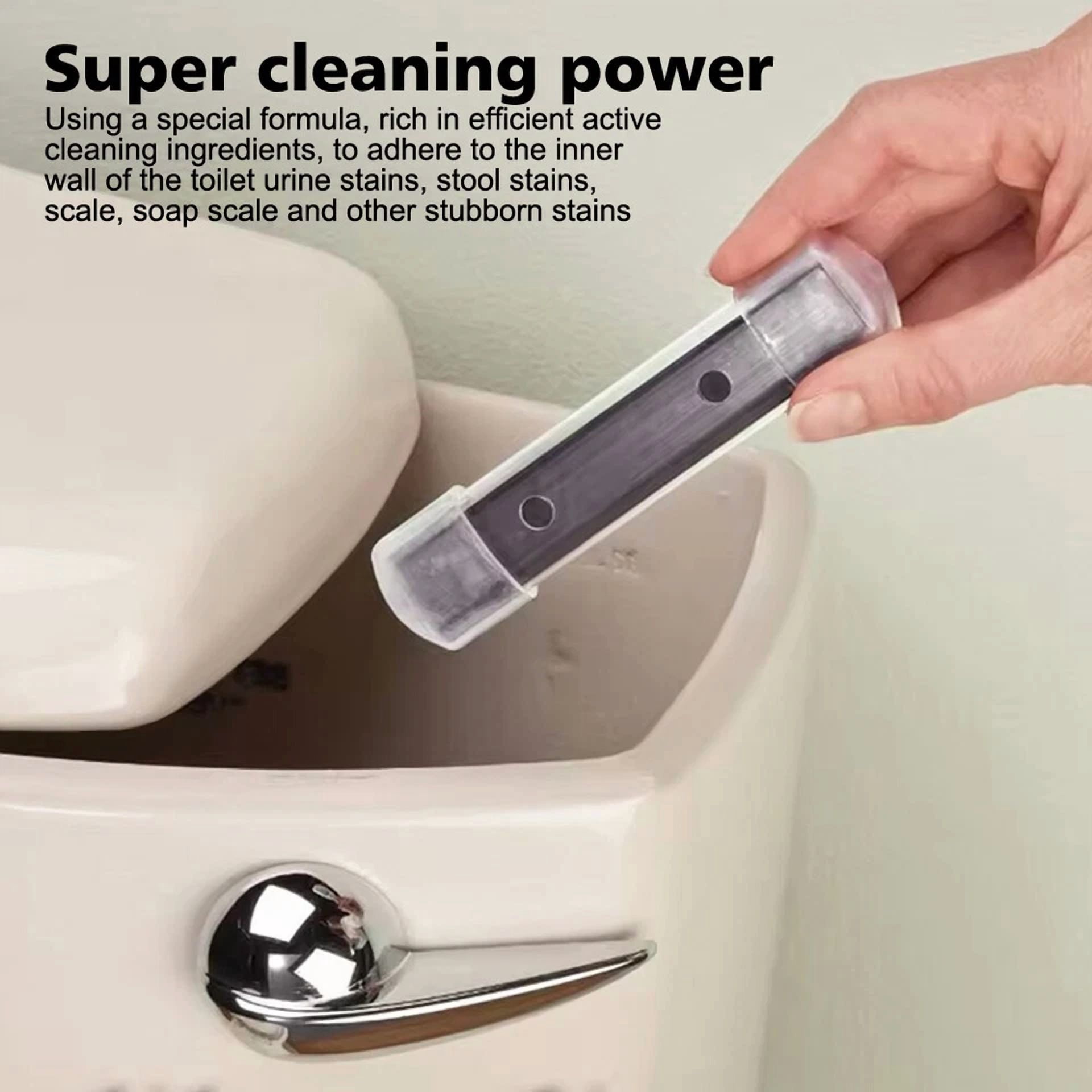 KLYNE Magnetic Toilet Bowl Cleaner Tank Descaler Eco-Friendly Maintenance Tool (4 Pack) pbusc