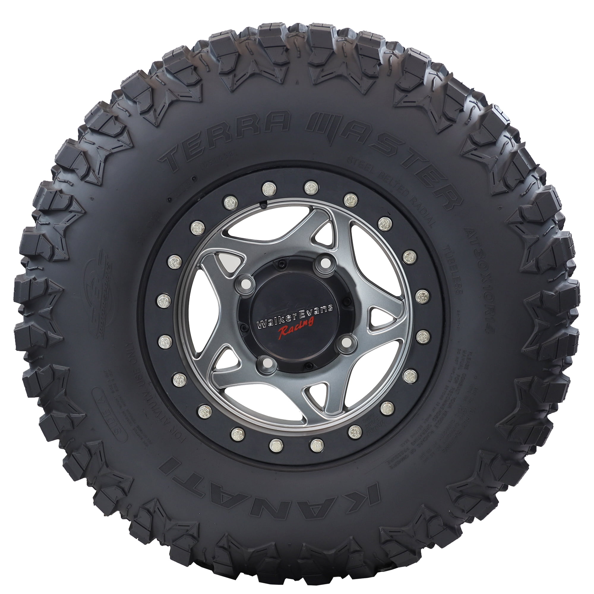 GBC Powersports Terra Master All-Terrain UTV Tire (28x10-14, 10-Ply Rated) v52nr