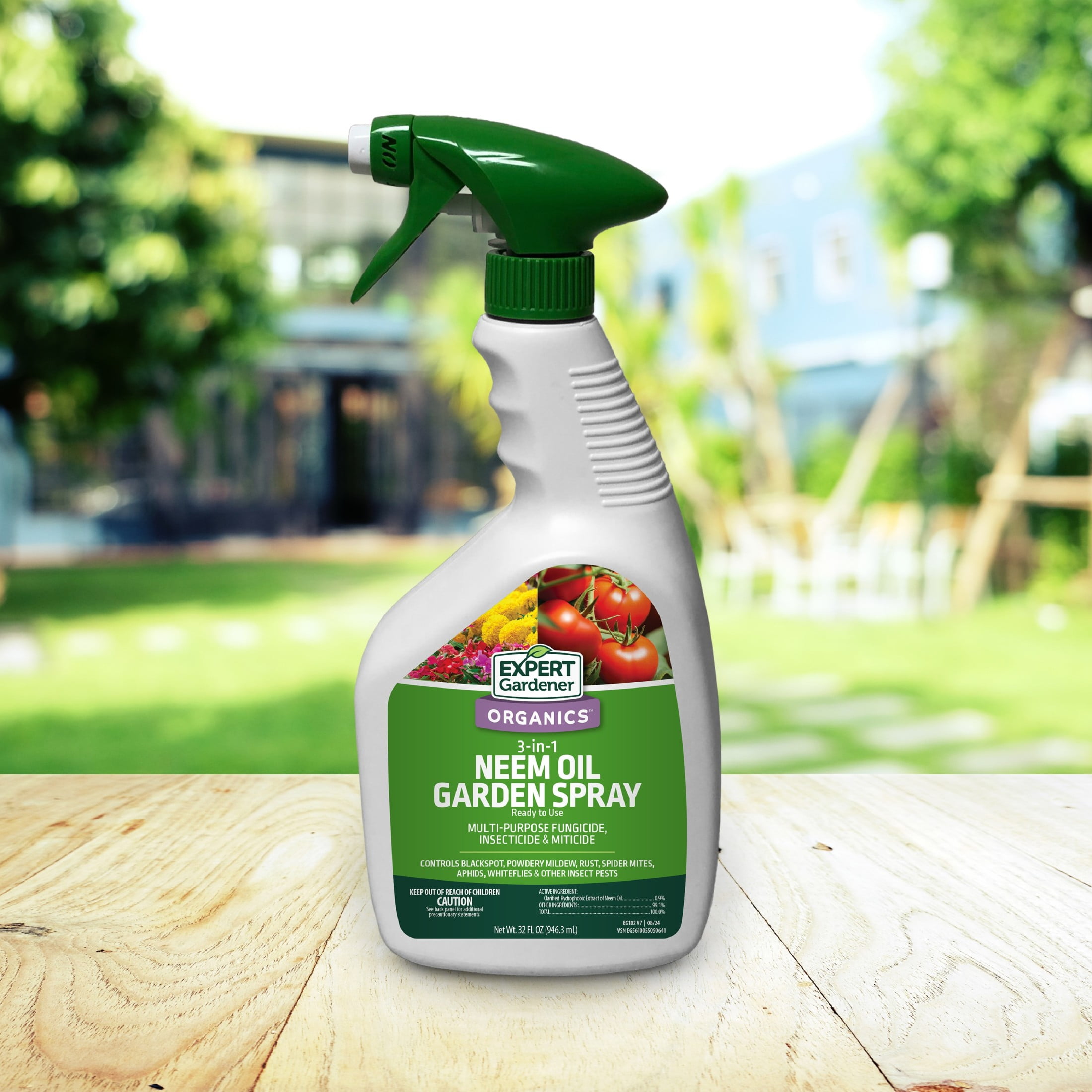 Expert Gardener Neem Oil Ready to Use Insecticide Fungicide and Miticide (32 fl oz) yqe5y