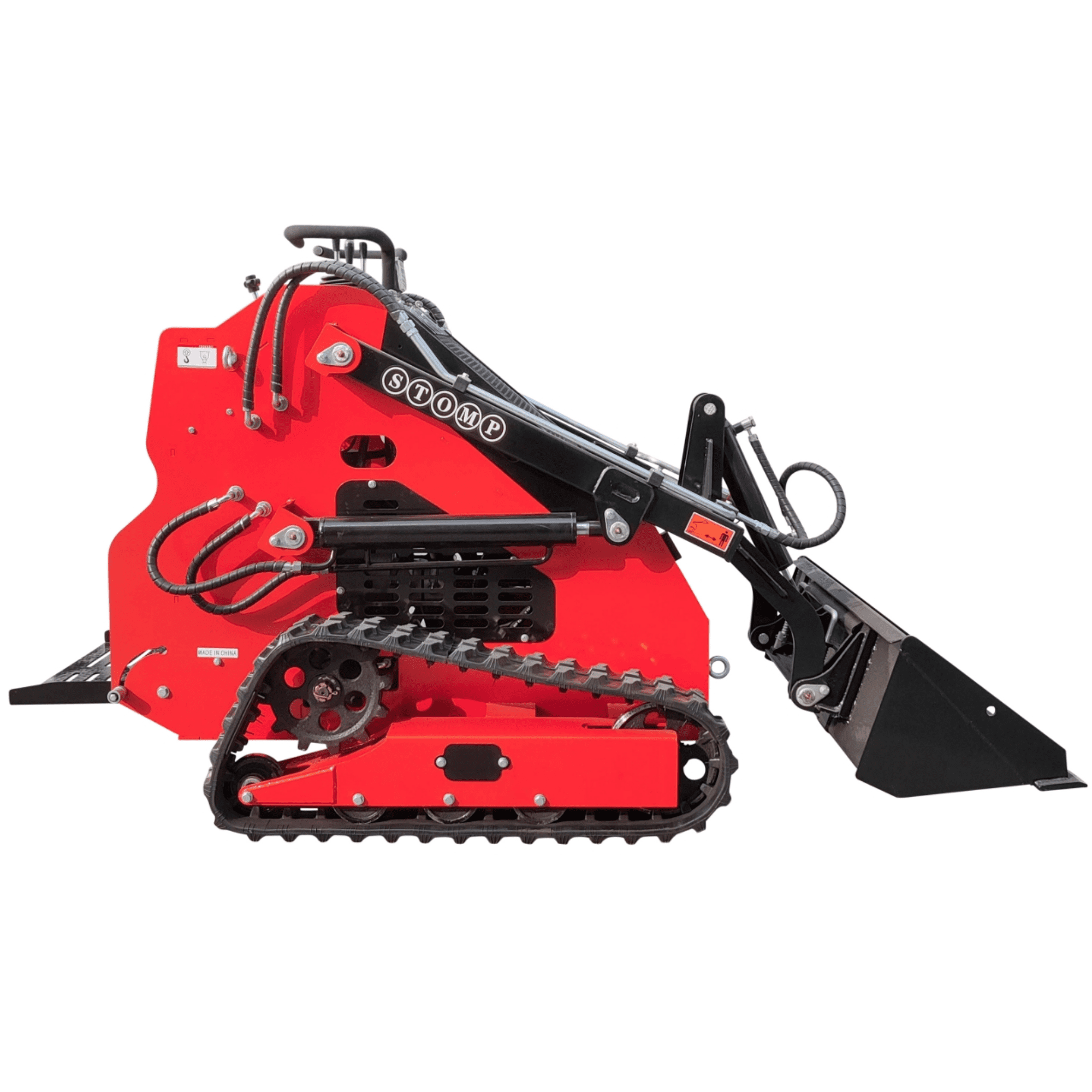 TYPHON STOMP 507 Mini Skid Steer Loader, Heavy-Duty Compact Track Loader for Landscaping and Construction (1,760 lb Capacity) kpqcx