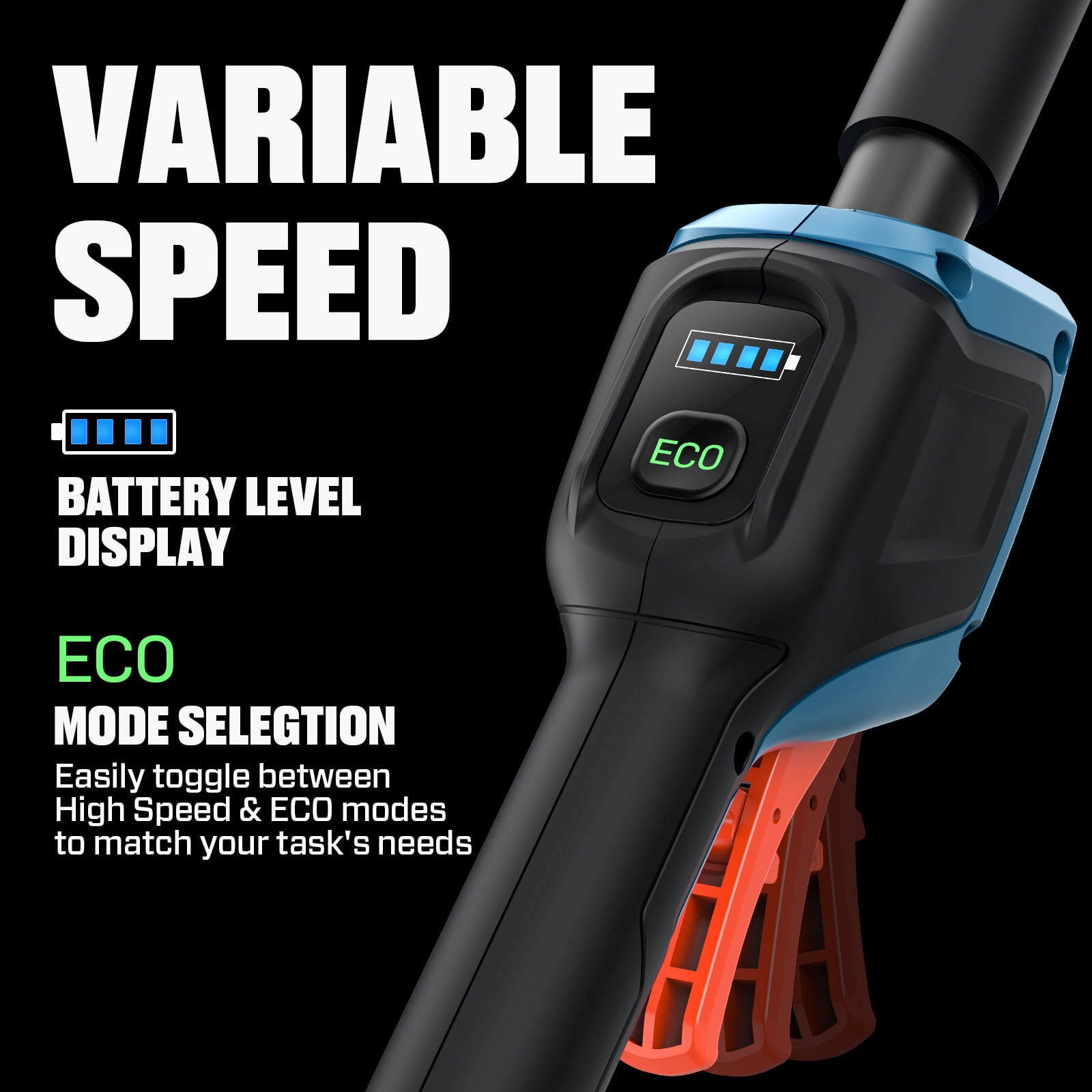 Senix 60V Brushless String Trimmer with 3Ah Battery and 3A Charger (16 in, 7.5 lb) hmwkx