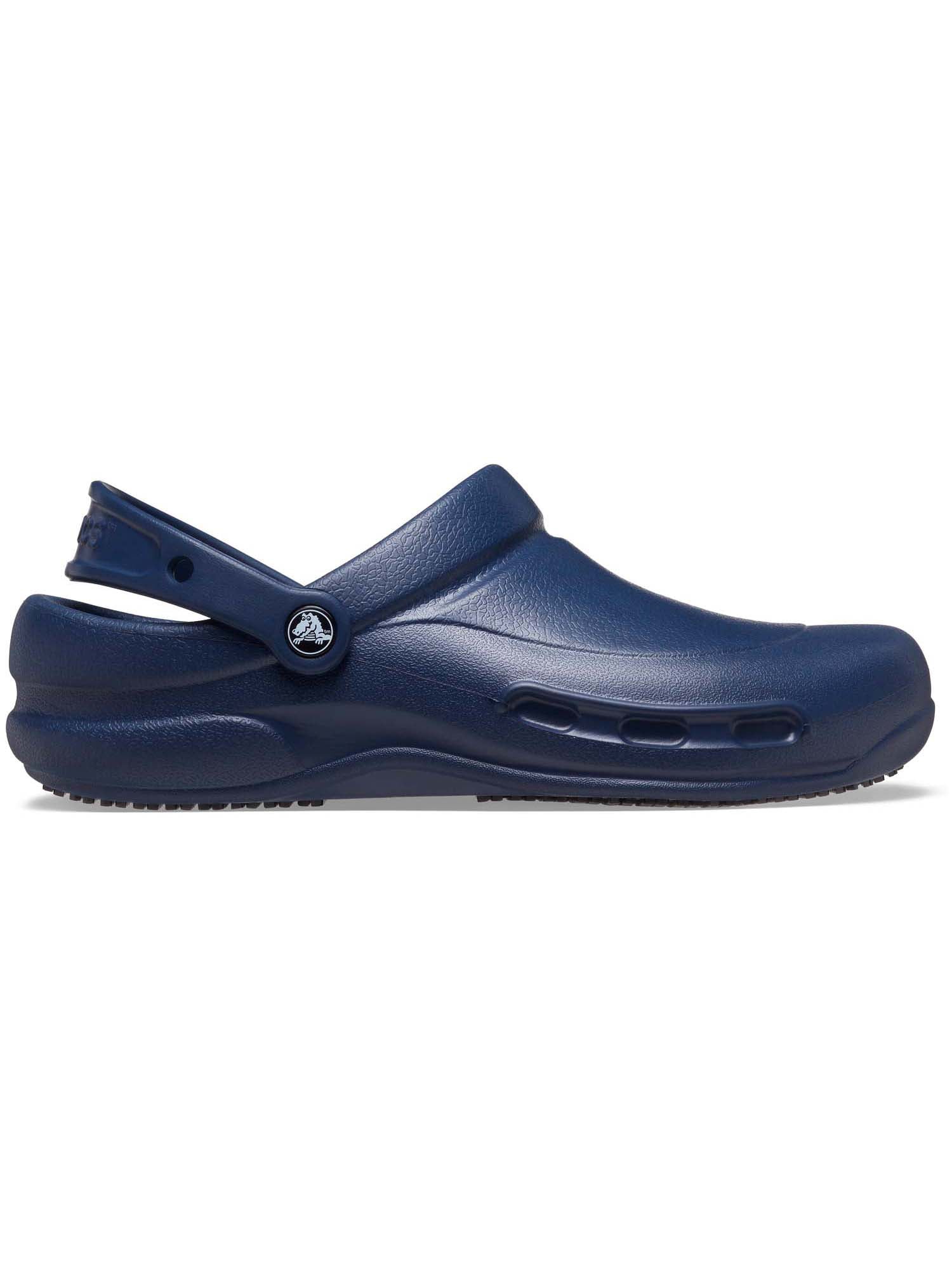 Crocs at Work Unisex Bistro Slip Resistant Clogs (Blue, 10 US) ootr7
