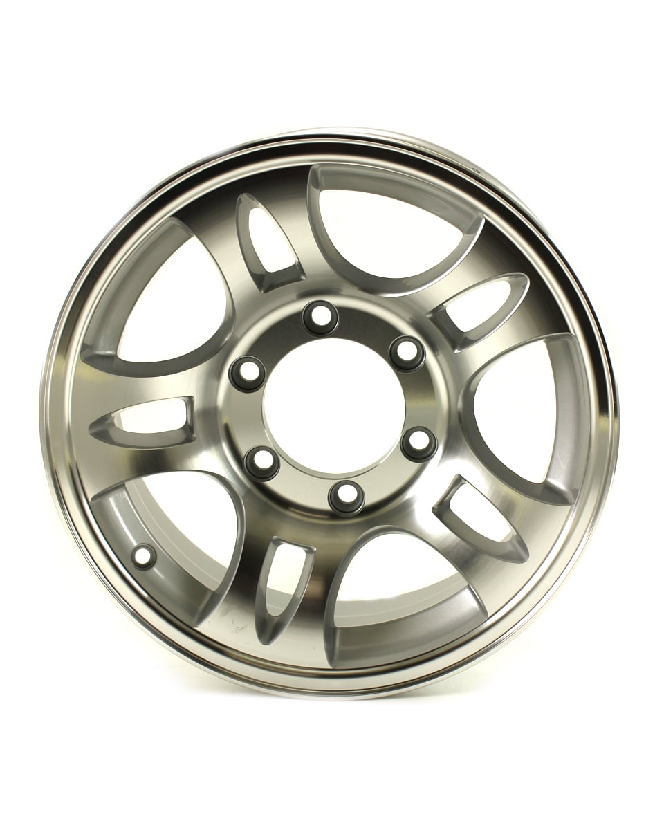 Sendel T03 Aluminum Trailer Wheel (15x6 in, 6-Lug on 5.5 in Bolt Pattern) bjvve