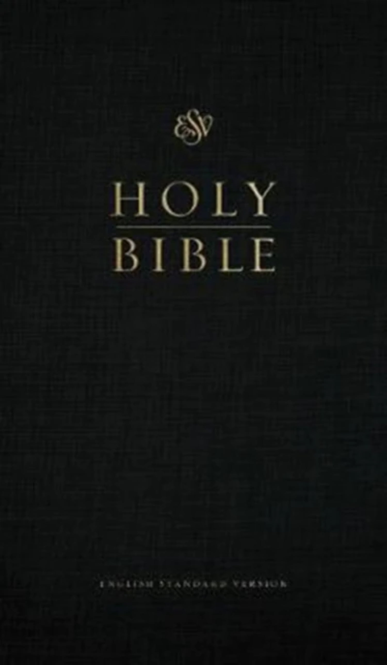 Esv Bibles Church Bible Hardcover Edition (Black, 1 Count) wnrlh