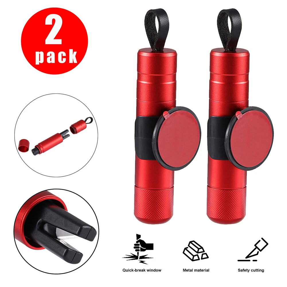 KLYNE Car Emergency Escape Safety Hammer with Seat Belt Cutter (Safety Tool, 6.5 in) ycp50