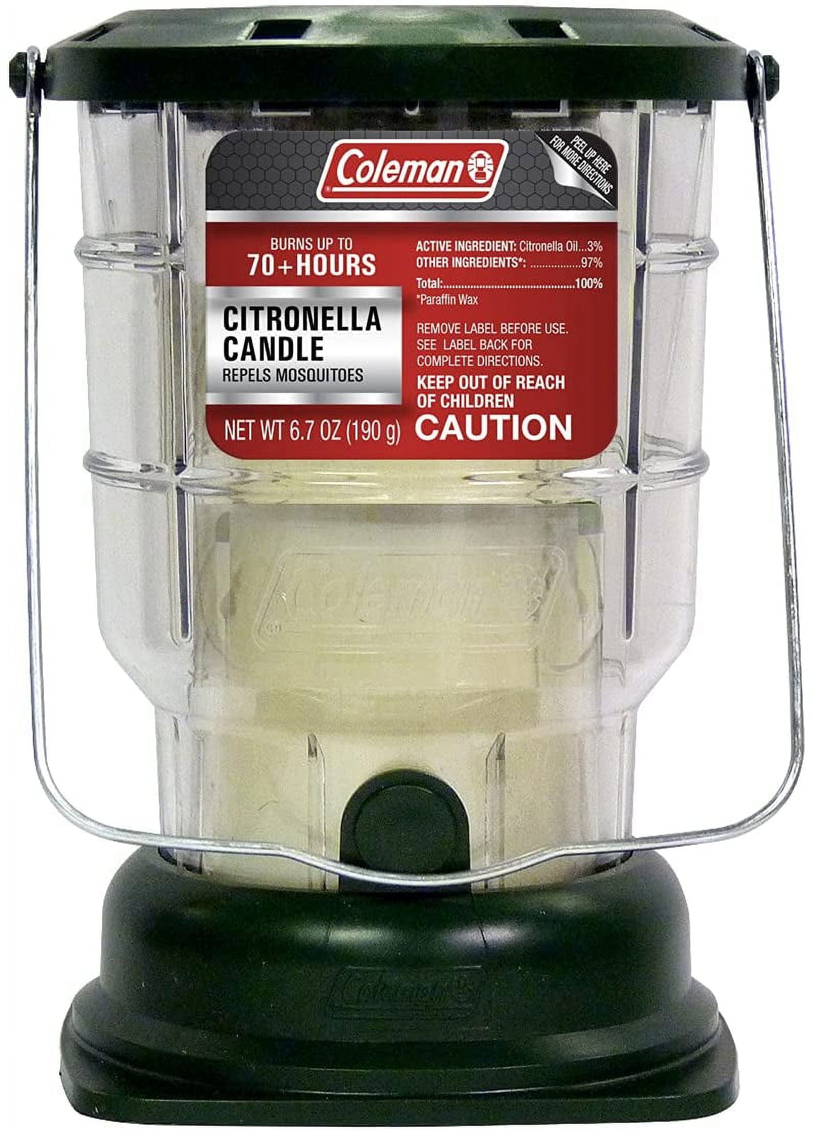 Coleman Citronella Outdoor Lantern Candle (6.7 oz) 24t7g