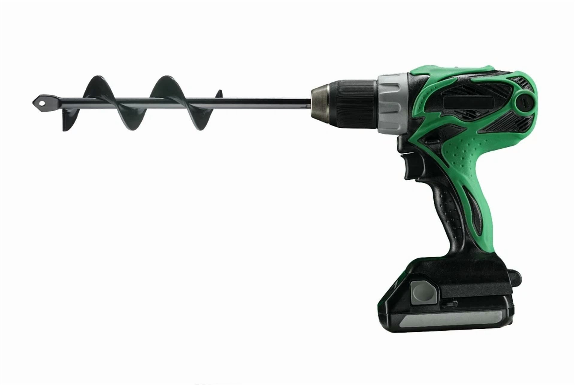 Purely Elizabeth Garden Auger Spiral Drill Bit (8.5 in x 1.5 in) c9f7p
