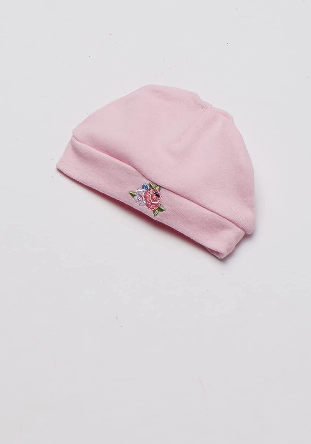 Luvable Friends Baby Girl Cotton Snap Sleep and Play with Matching Cap (Floral, Preemie) vppn2