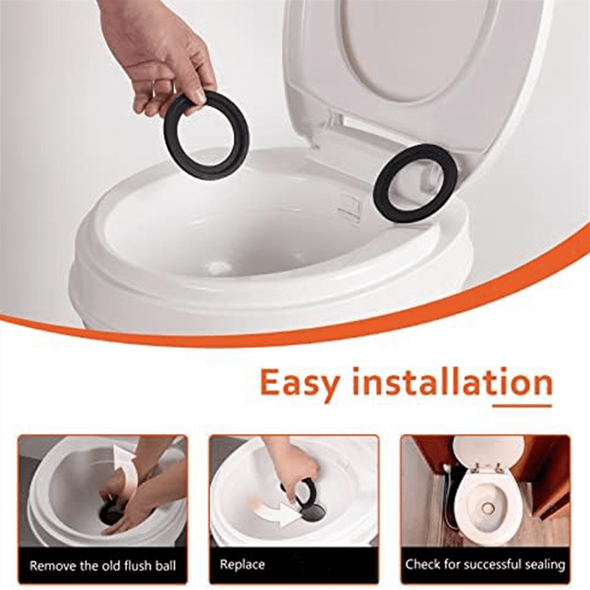 Mawalde RV Toilet Seal Kit for 300 310 320 Models (2 Pack) 0j9ux