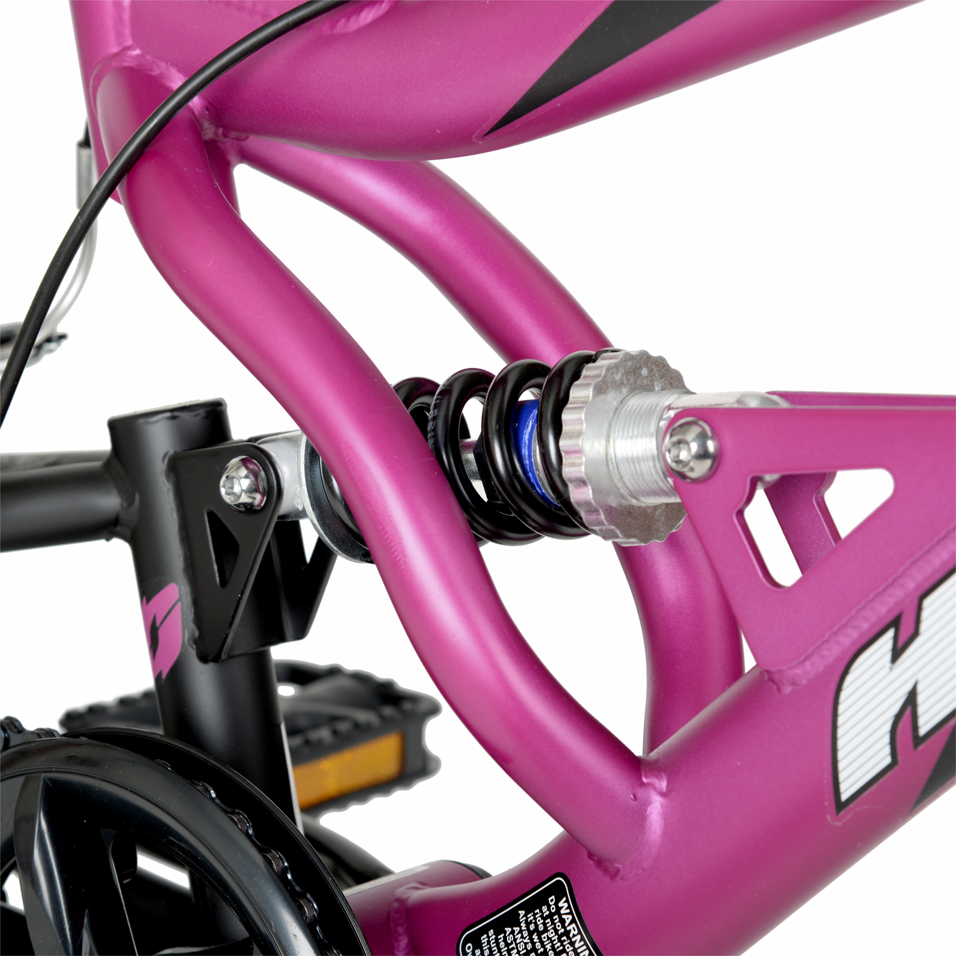 Hyper Bicycles Swift Mountain Bike for Kids (Magenta, 20 in) 65lfb