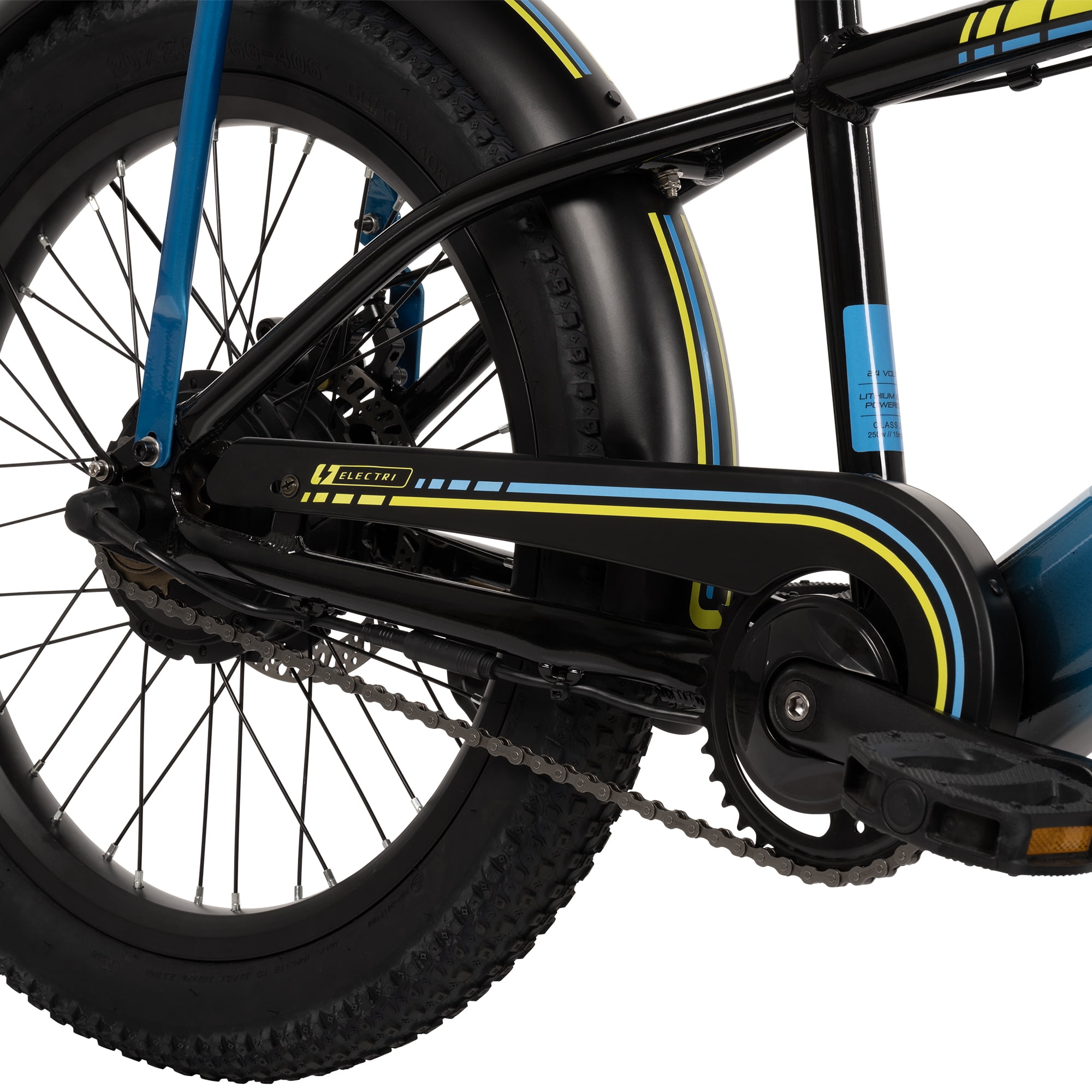Huffy eThunder Road Electric Bike (Teal, 20 in) kst95