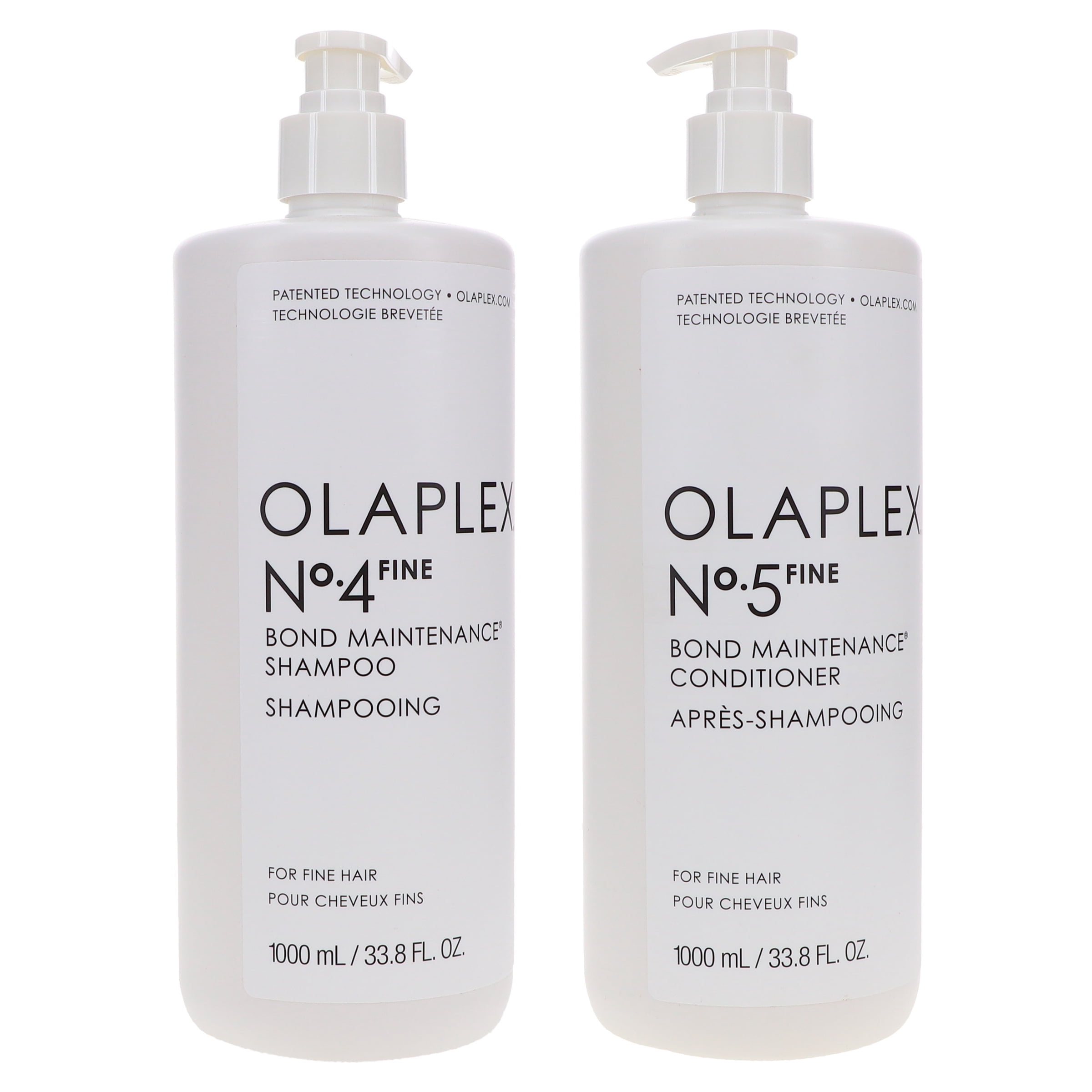 Olaplex No.4 Bond Maintenance Shampoo and No.5 Bond Maintenance Conditioner Professional Repair Set (33.8 fl oz) 8tplg