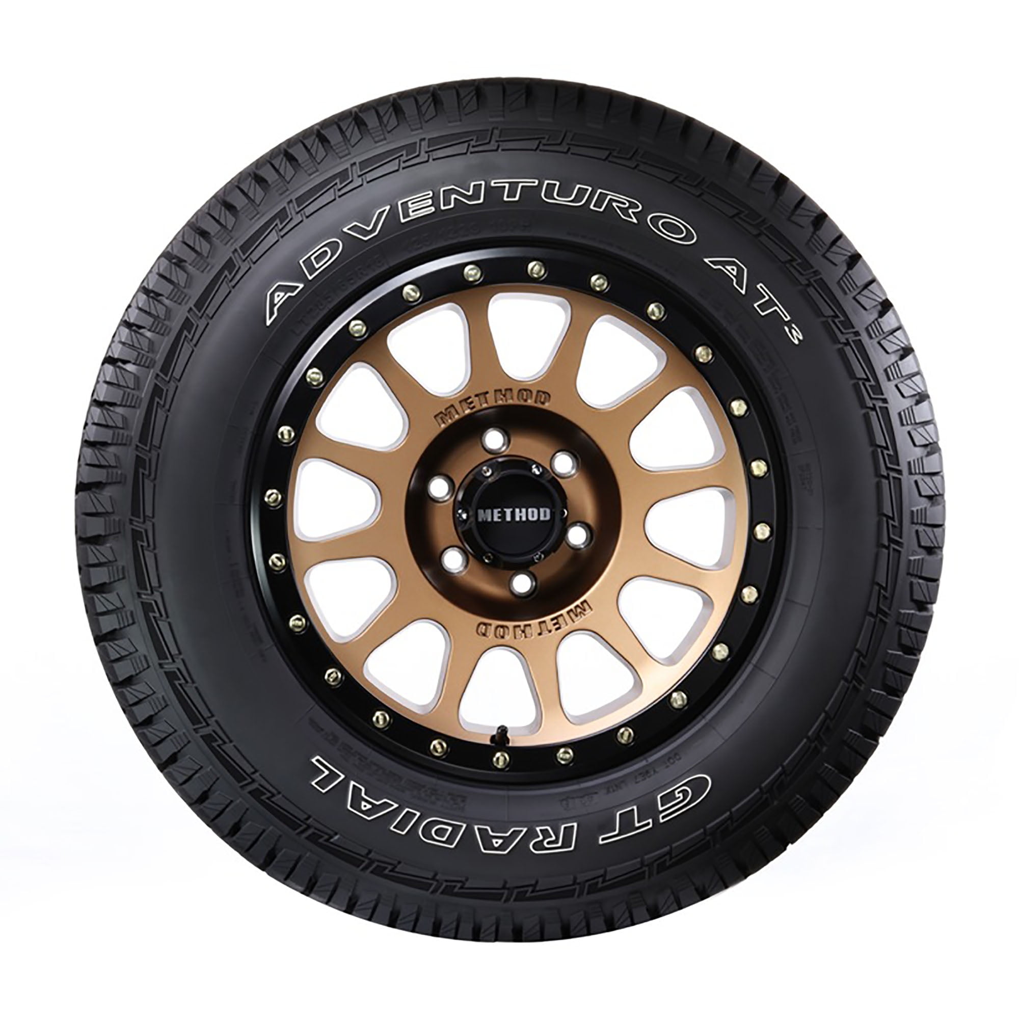 GT Radial Adventuro AT3 All-Terrain Tire (LT275/65R18, 123/120S) qfp40