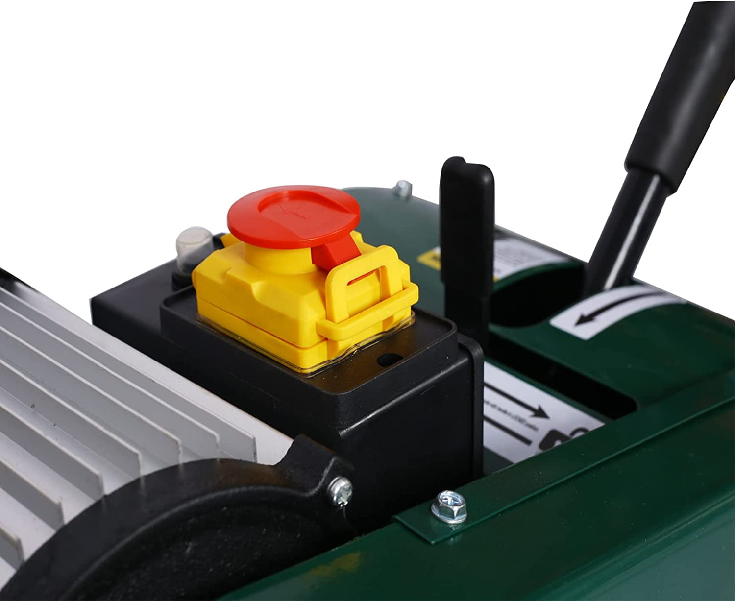 Acekid Electric Log Splitter, 7-Ton Kinetic Wood Splitter with Dual Flywheel, Portable 2HP Motor (Green, 20 in) gjz15