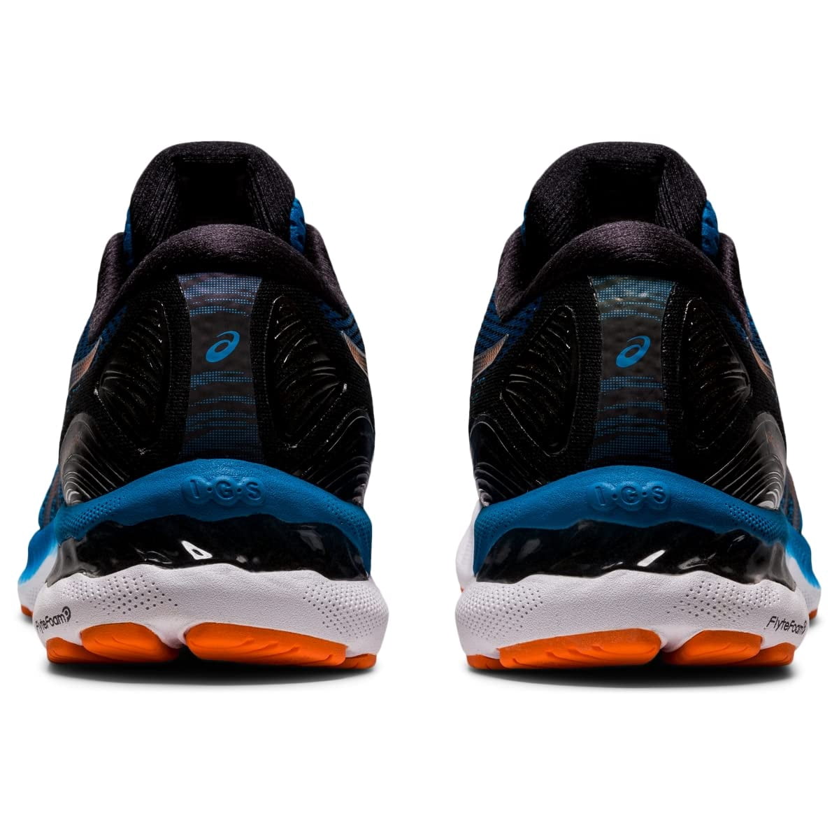 ASICS Men's Gel-Nimbus 23 Running Shoes Performance Athletic Sneakers (Reborn Blue/Black, 10 US) esskk