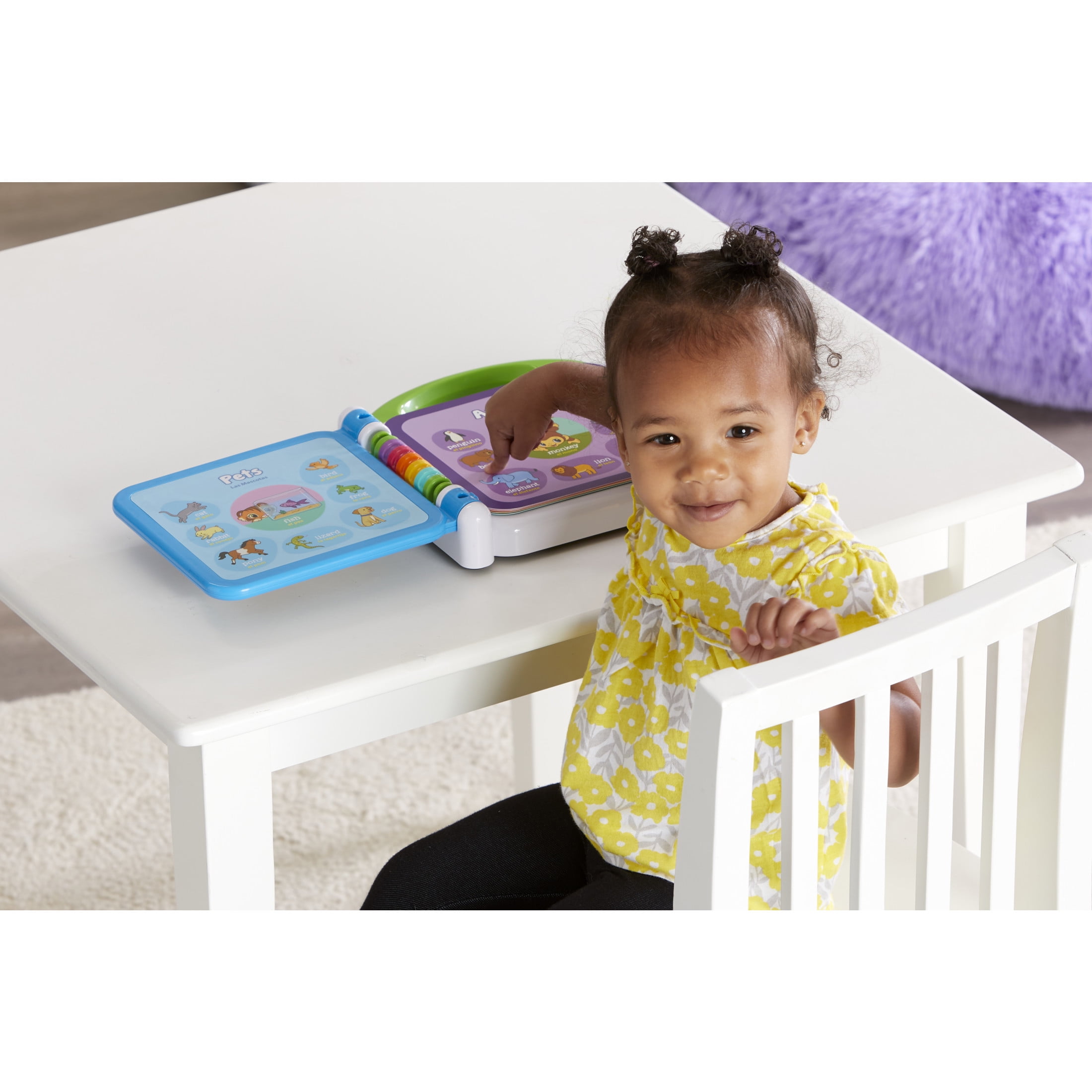LeapFrog Learning Friends 100 Words Bilingual Electronic Book (English and Spanish, 1 Unit) q12mv