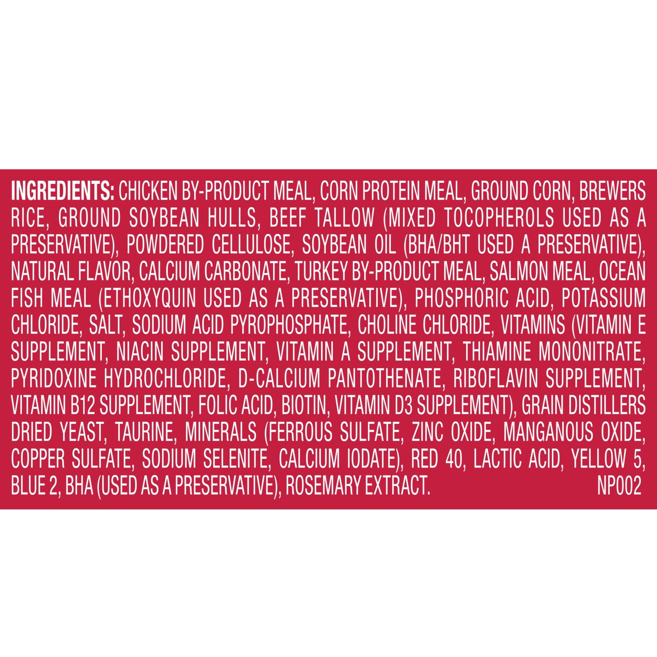 Meow Mix Hairball Control Dry Cat Food for Adult Cats (Chicken, Turkey, Salmon, Ocean Fish, 6.3 lb) vq7wf