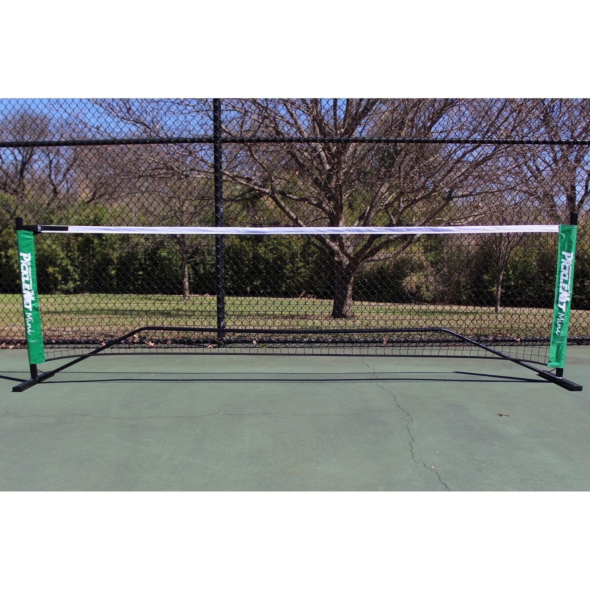 Oncourt Offcourt PickleNet Mini Portable Pickleball Net (White, 10 ft) 8u5js
