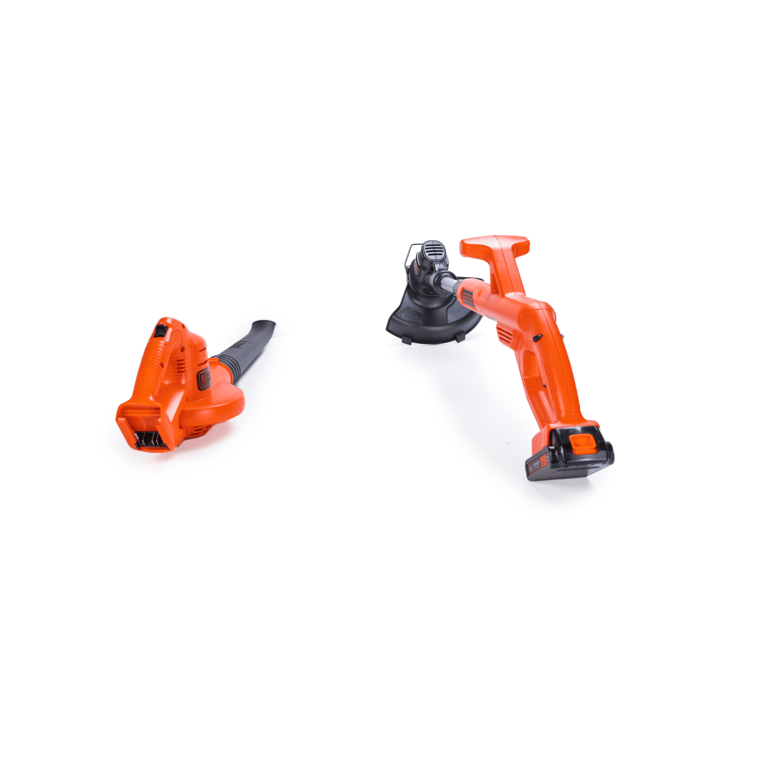 BLACK+DECKER Cordless String Trimmer and Leaf Blower Combo Kit (Black, 20V System) zlbnc