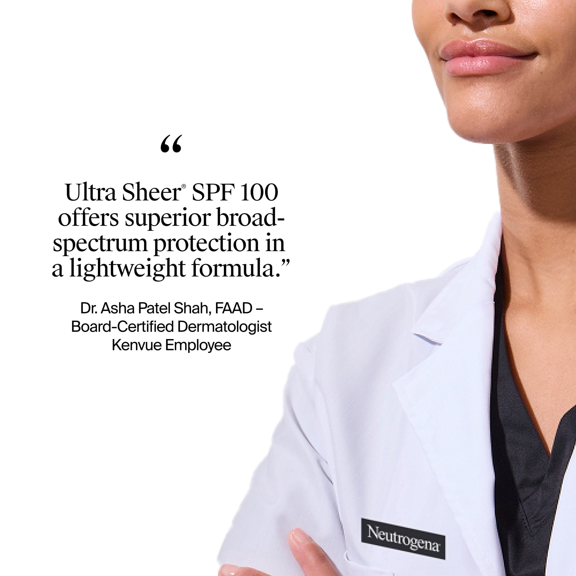 Neutrogena Ultra Sheer Dry-Touch Sunscreen Lotion Broad Spectrum SPF 100 (3 fl oz) hrj0c