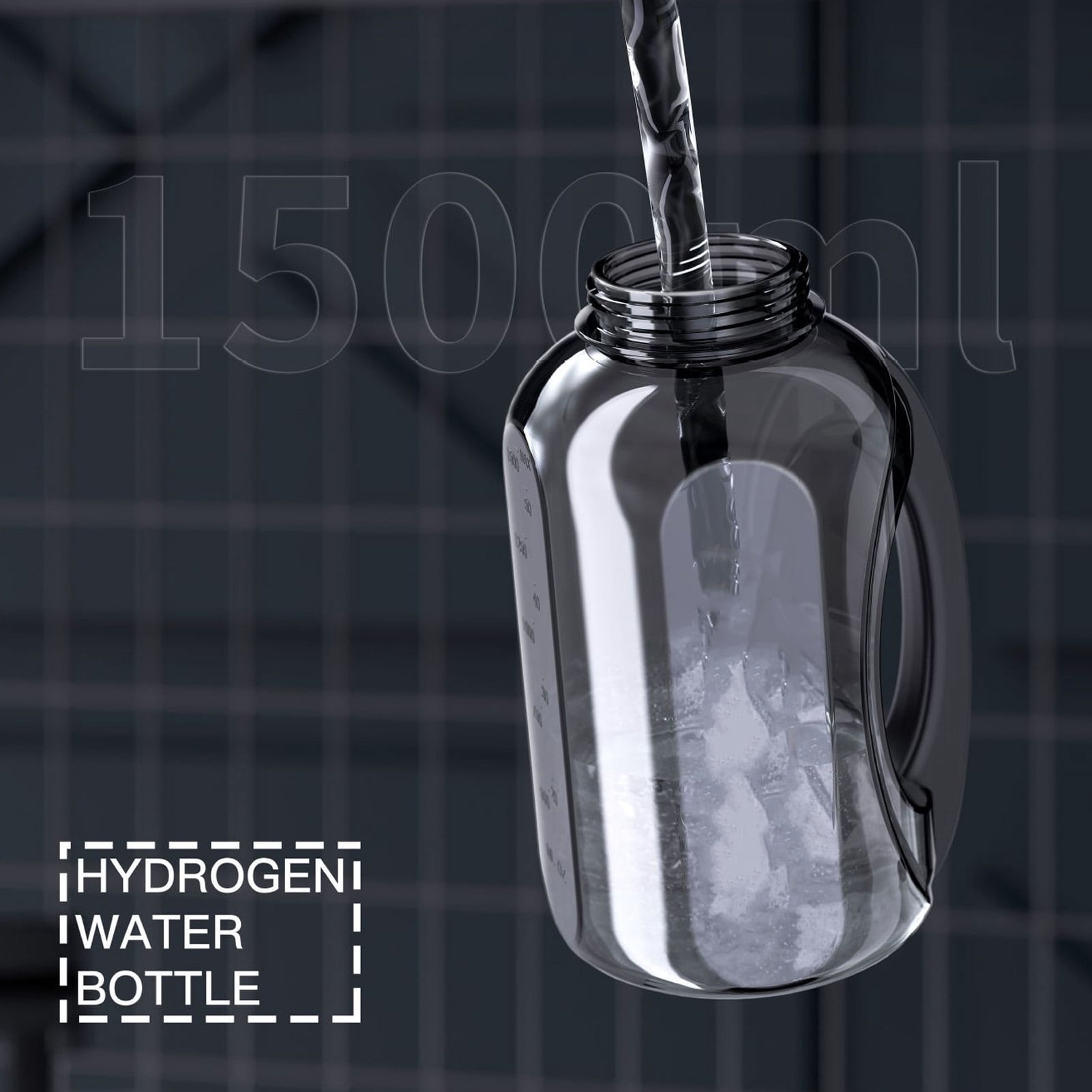 Nieyigj Hydrogen Water Generator Ionizer Machine with SPE PEM Technology (Clear, 50.7 oz) vgbqa