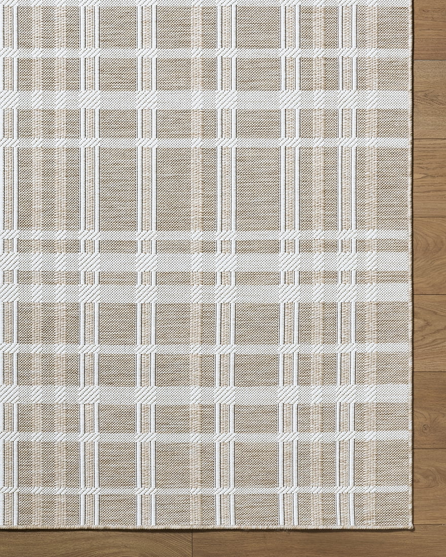 My Texas House Blake Outdoor Area Rug (White, 7 ft x 10 ft) ohz2t