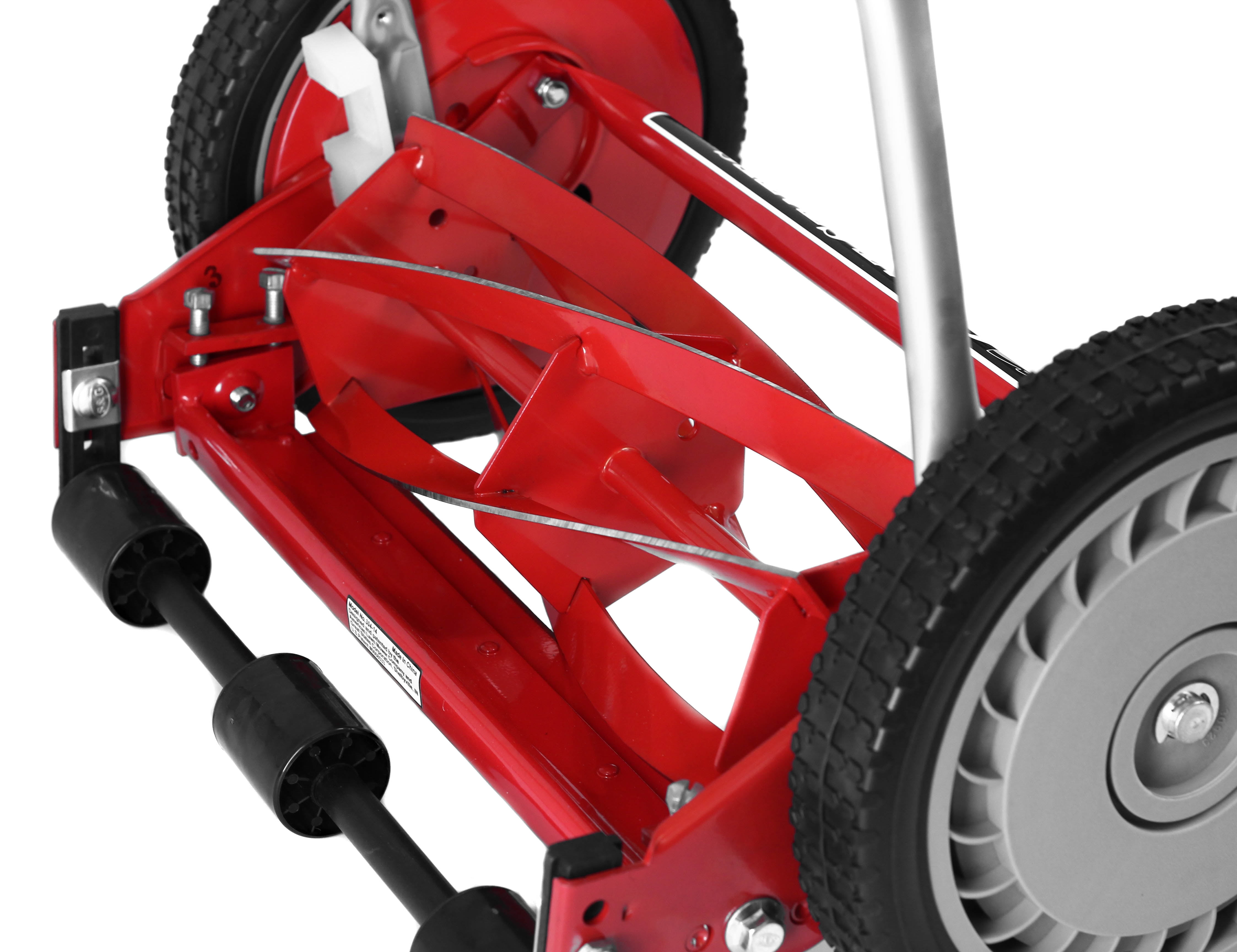 Great States 14 Inch 5-Blade Reel Lawn Mower (Red, 14 in) xcin5
