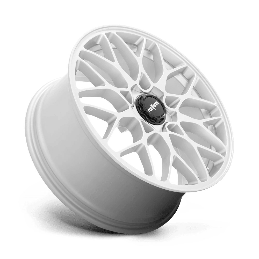 Rotiform R189 Custom Alloy Wheel, Performance Aftermarket Rim (Gloss Silver, 19x8.5 in) gamkf