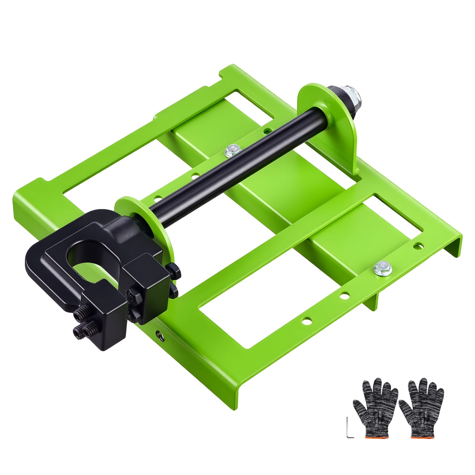 VEVOR Chainsaw Mill, Vertical Lumber Cutting Guide, Adjustable Timber Attachment for Woodworking (Green, 2-6 in Width) rq9tp