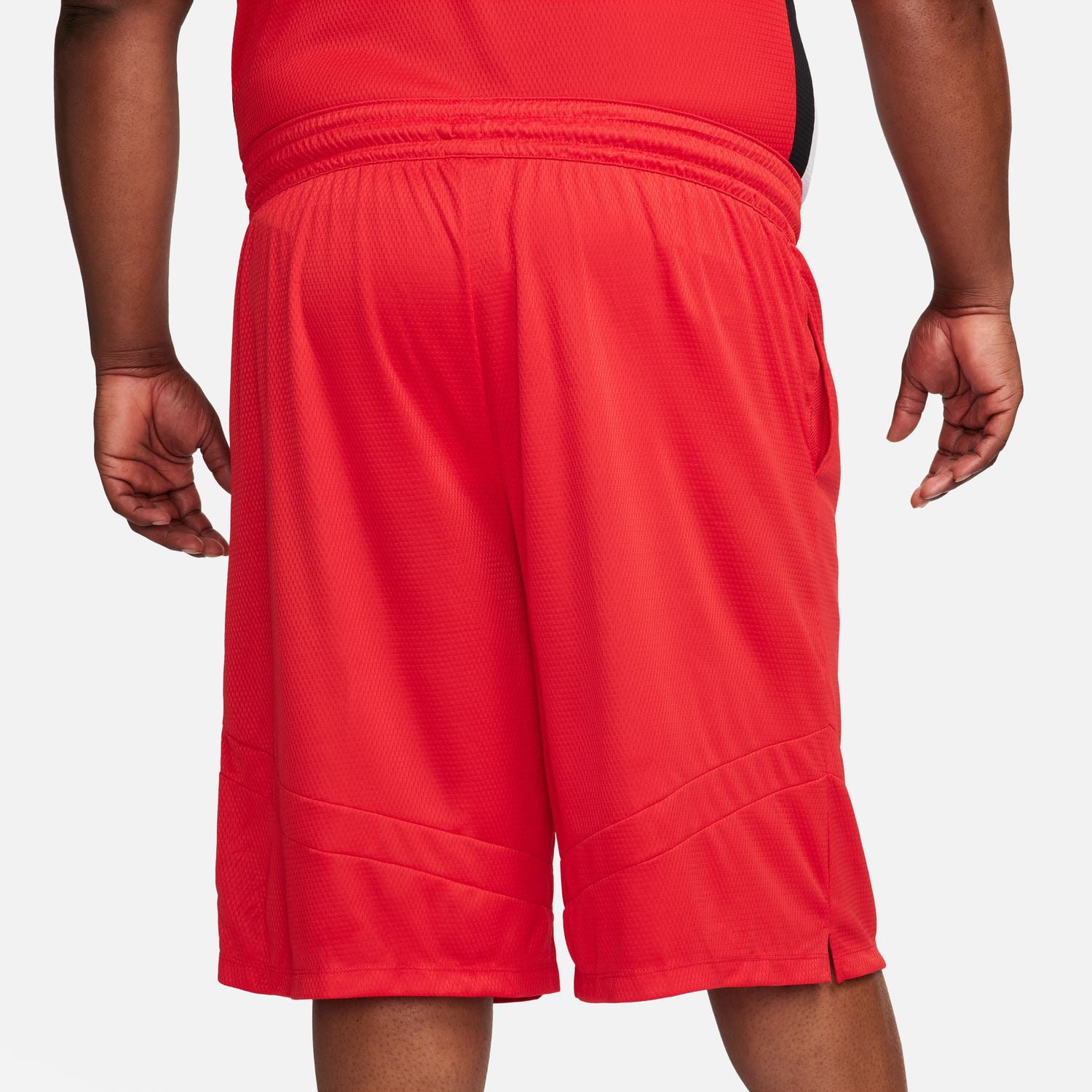 Nike Icon Dri-FIT Basketball Shorts Moisture-Wicking Athletic Apparel (University Red, 4XL) wh6y9