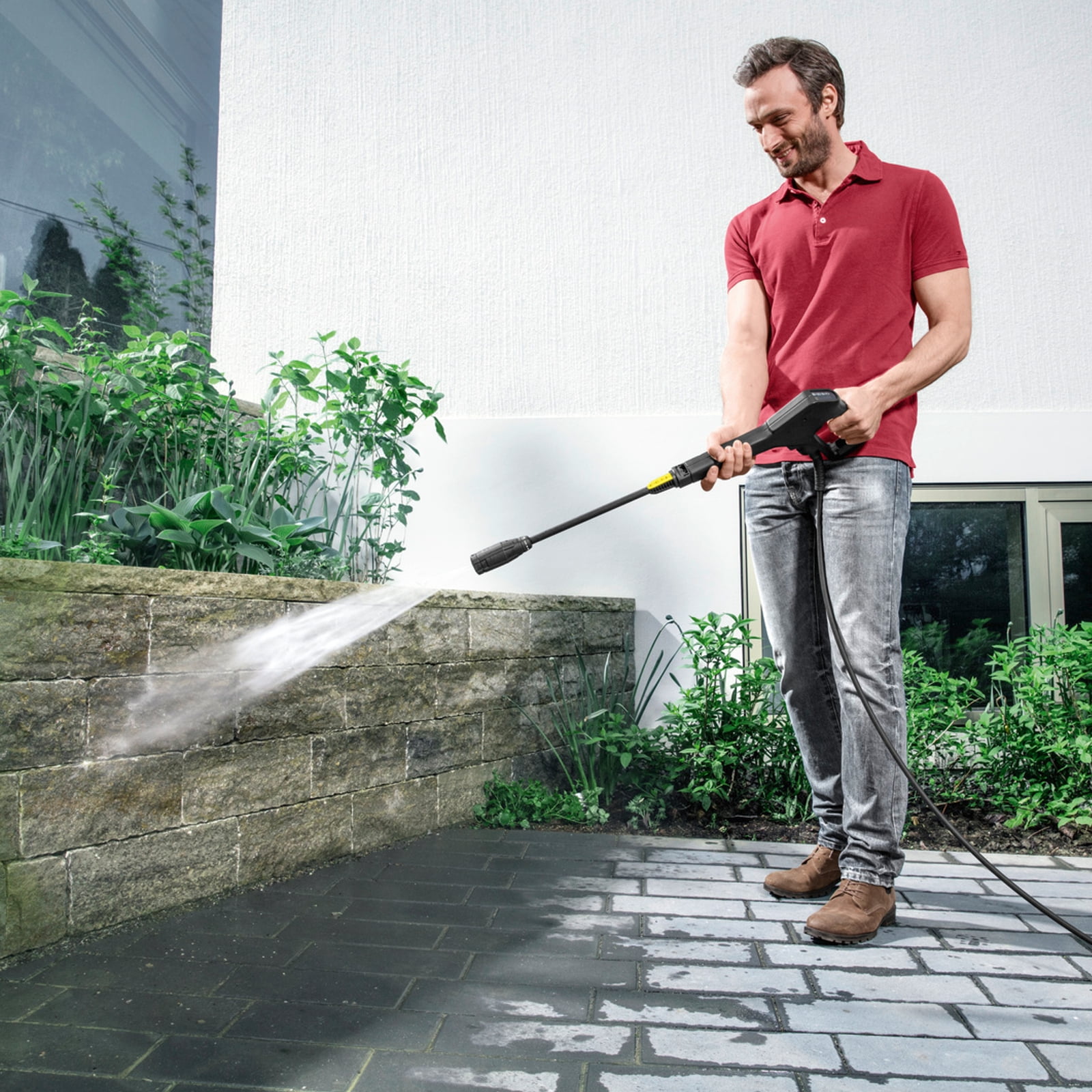 Karcher K 3 Power Control Pressure Washer with Foam Cannon and Spray Wand (1800 PSI, 1.50 GPM) sj6xu