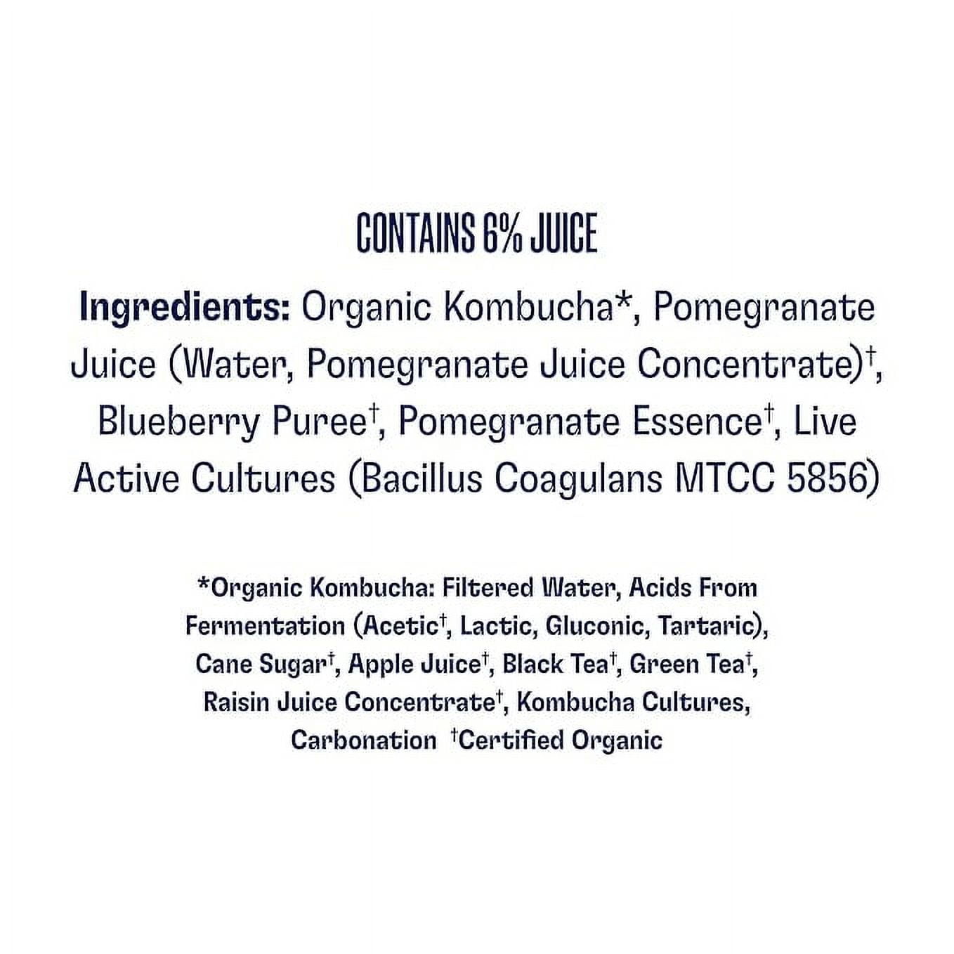 Health-Ade Blueberry Pomegranate Kombucha (16 fl oz) biaxy