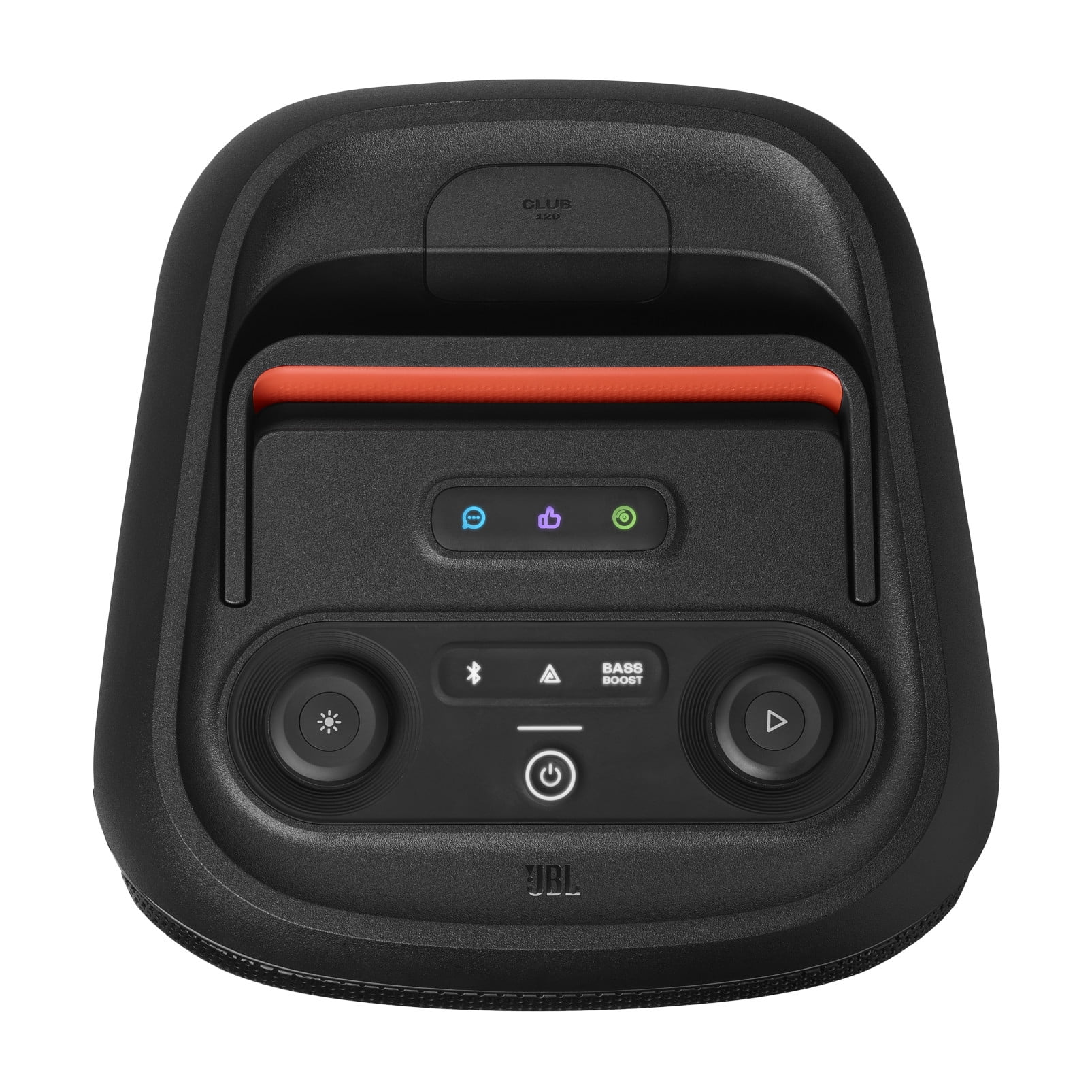 JBL PartyBox Club 120 Portable Bluetooth Speaker with Pro Sound and Dynamic Lightshow (Black) rszvf
