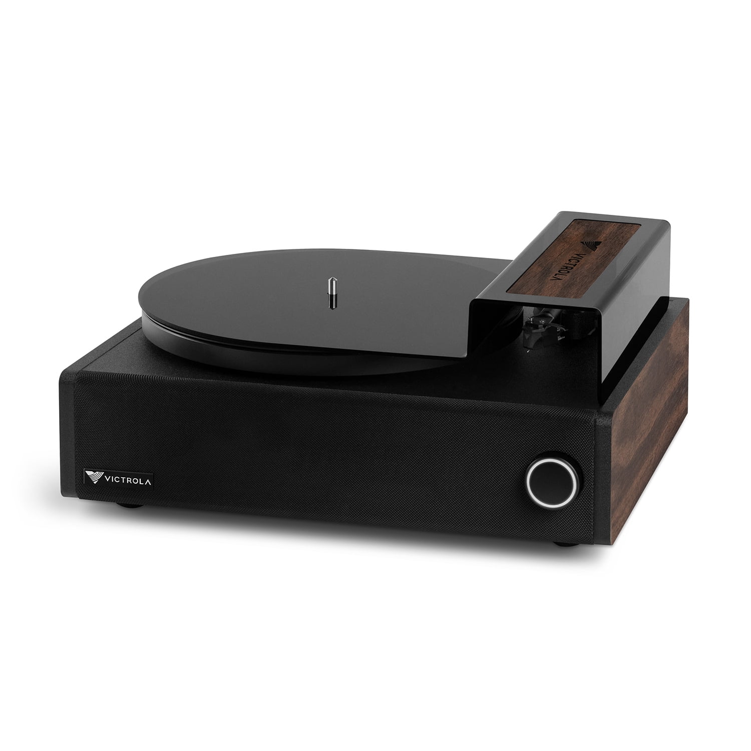Victrola V1 Premium Stereo Turntable System with Built-in Speakers (Espresso) stusn