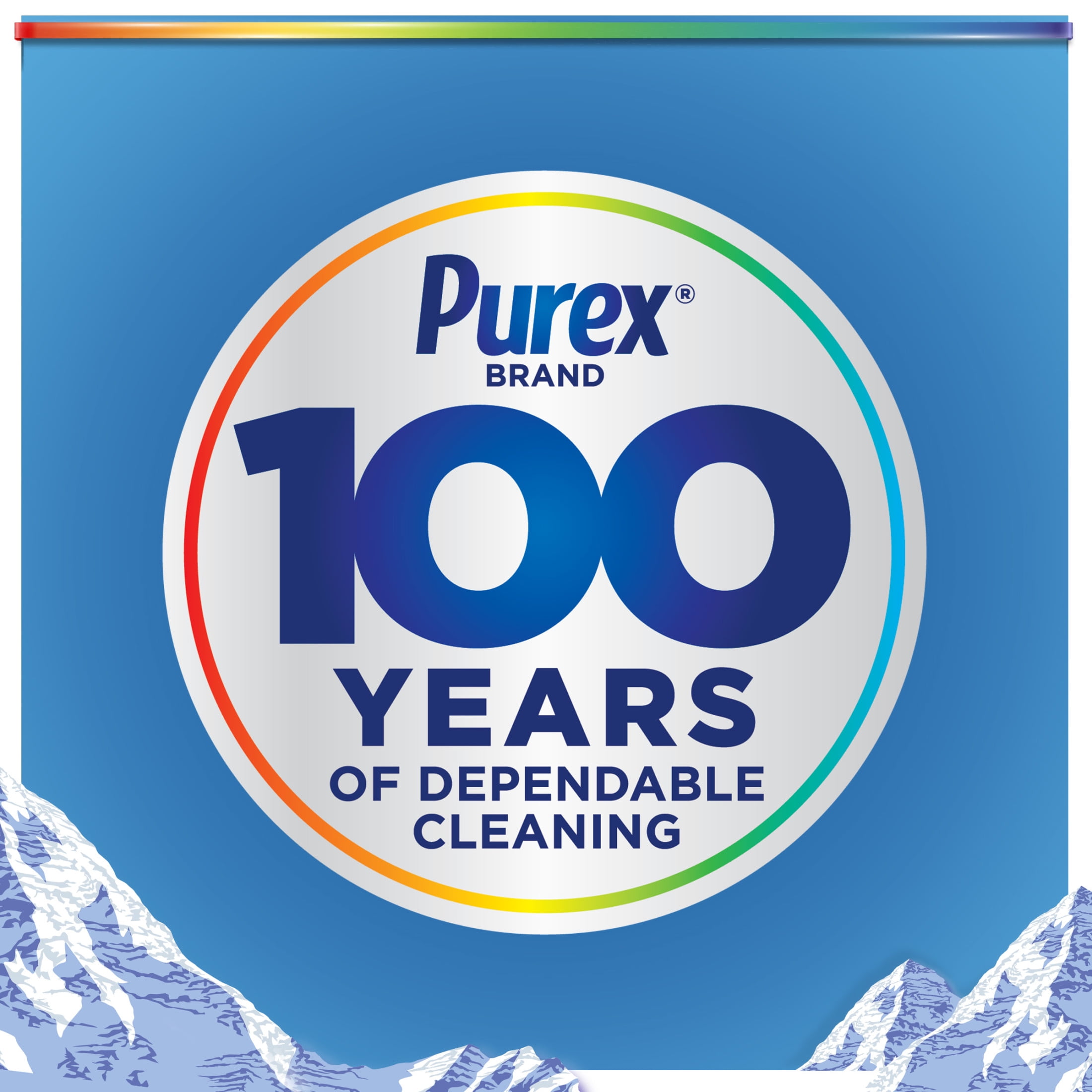 Purex Fresh Mountain Breeze Liquid Laundry Detergent (Fresh Scent, 75 fl oz) wvuxt