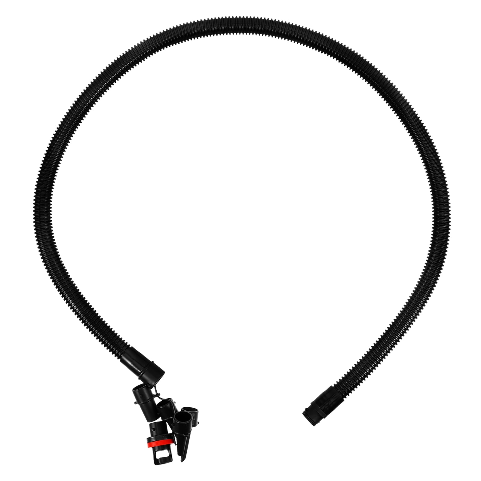 Worgeous Inflatable Pump Extension Hose with Adapter (Black, 51.18 in) g1unl