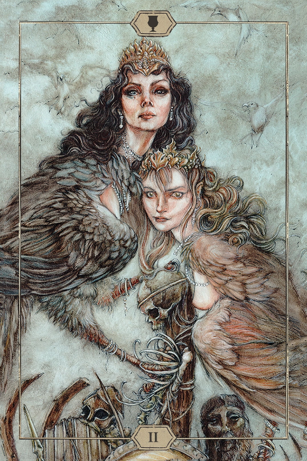 Jeremy Hush Tarot Deck (Hardcover, 78-Card Set) gm33e