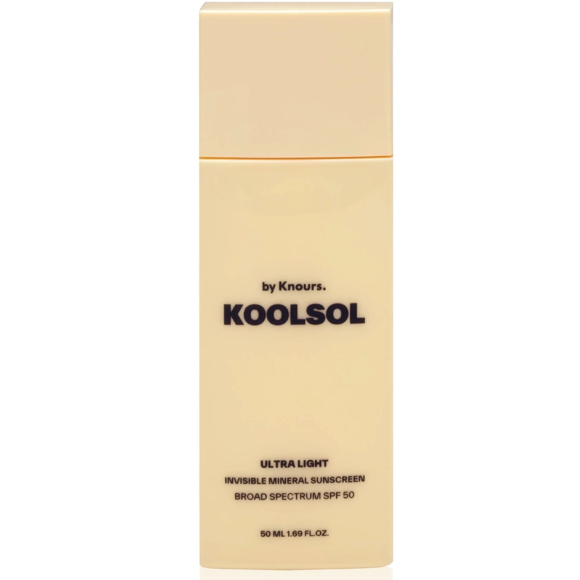 Koolsol by Knours Ultra Light Invisible Mineral Sunscreen Broad Spectrum SPF 50 (1.69 fl oz) x4eac