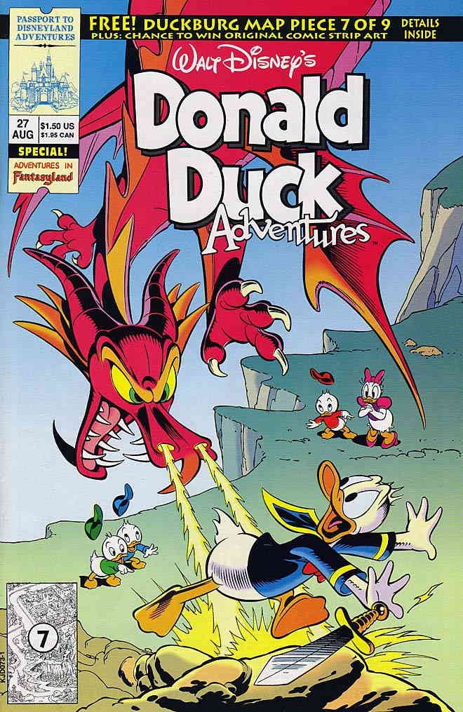 Disney Donald Duck Adventures Comic Book Issue 27 (Very Fine Condition) pzm6b