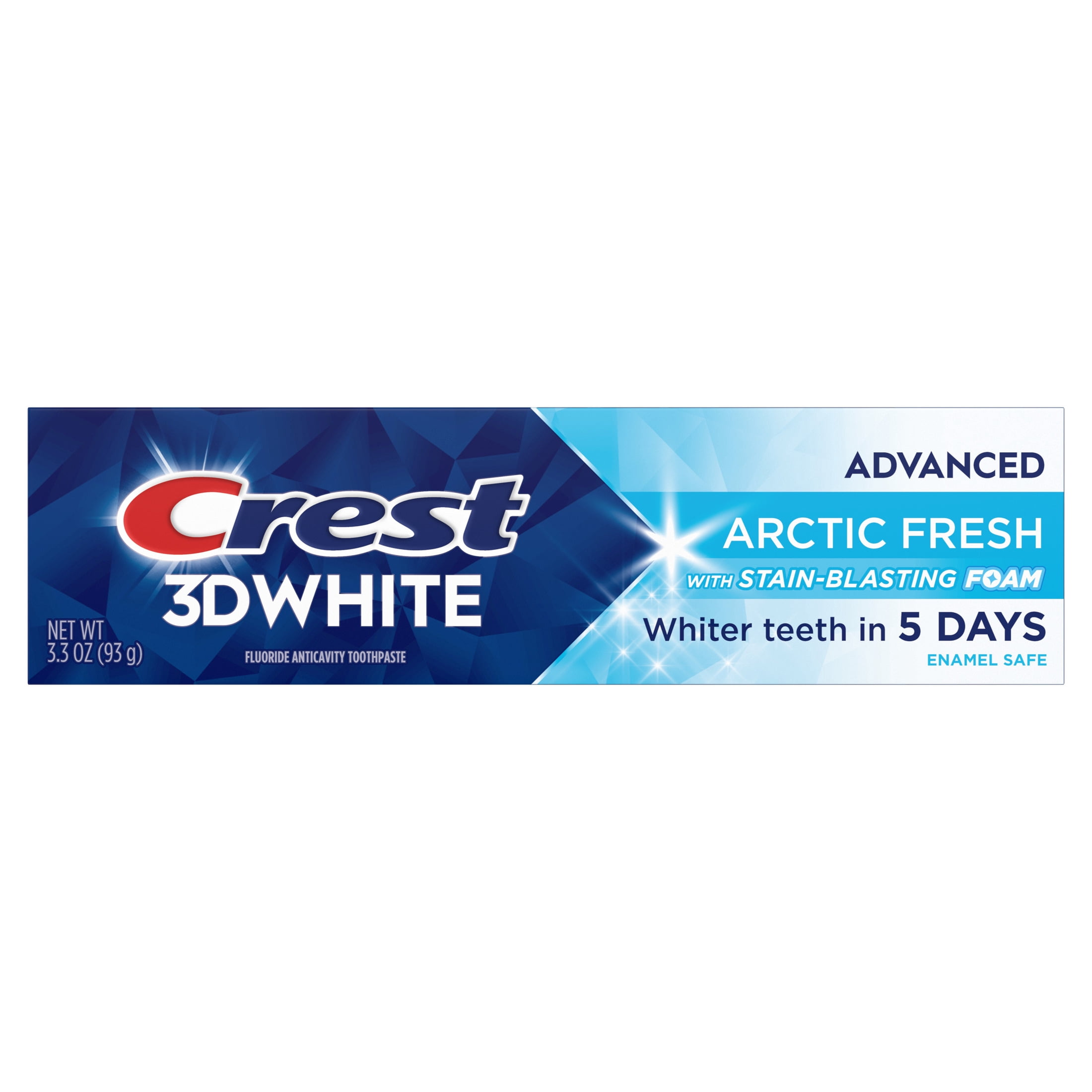 Crest 3D White Advanced Arctic Fresh Whitening Toothpaste (White, 3.3 oz) cdtjq