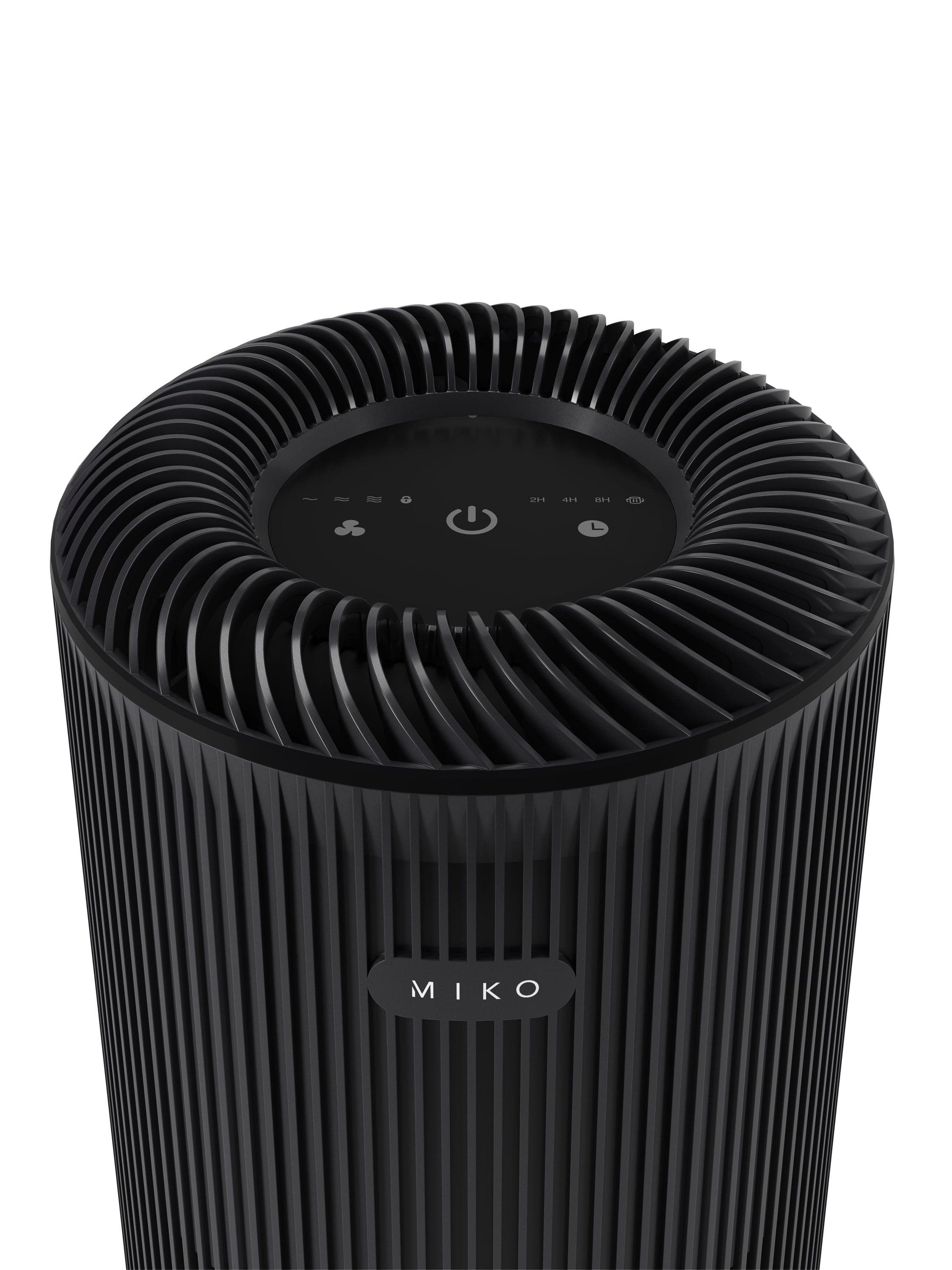 Miko Essence Air Purifier with H13 True HEPA Filter and Activated Carbon for Large Rooms (Black, 1000 sq ft) j2av5