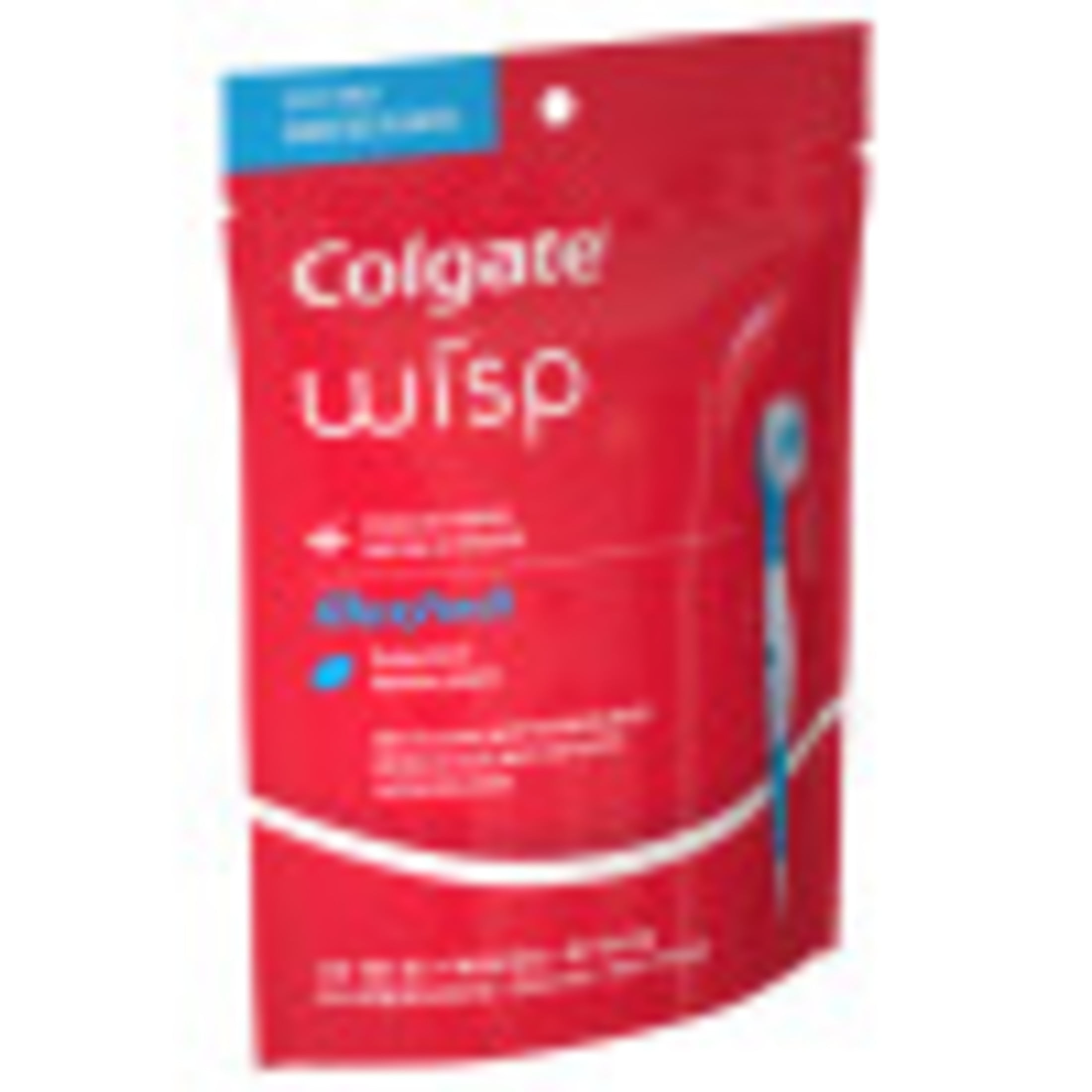 Colgate Max Fresh Wisp Disposable Travel Toothbrushes, Portable Mini Toothbrush with Peppermint Bead (24 Count) 99e02