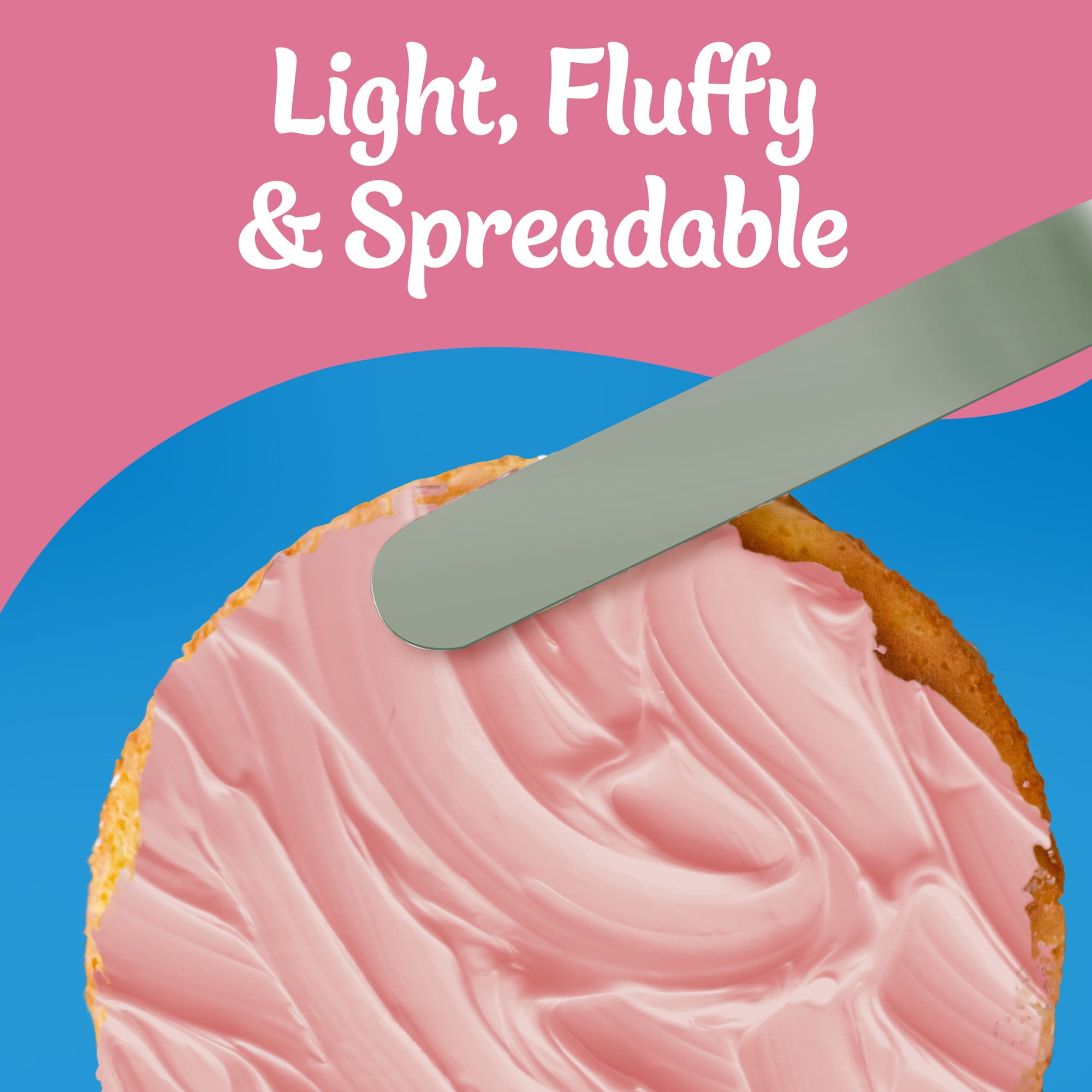 Pillsbury Whipped Strawberry Delight Frosting (Pink, 12 oz) 1g0xc