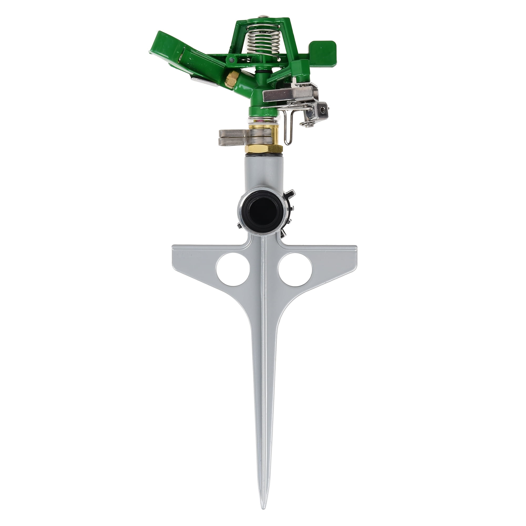 Expert Gardener Pulsating Spike Lawn Sprinkler (Heavy-Duty Metal, 5600 sq ft Coverage) yjwow