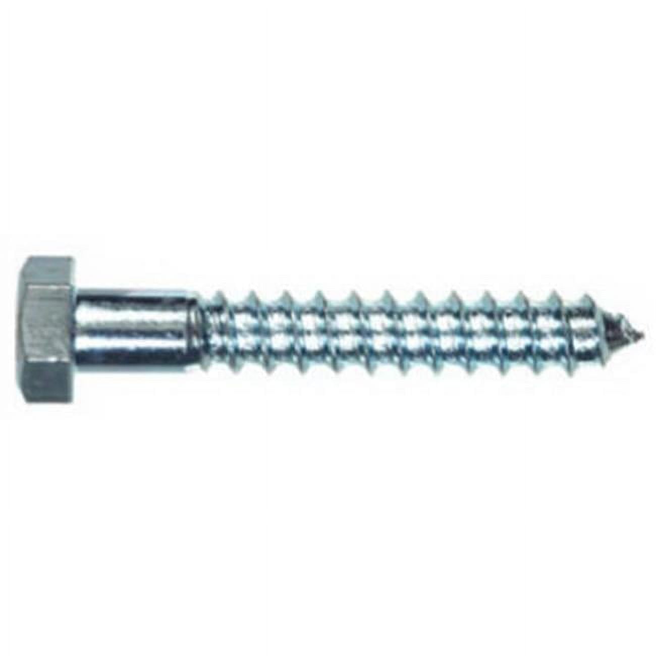Hillman Hex Head Lag Bolt (Zinc, 0.5 in x 5 in, 25 Pack) l3nkz