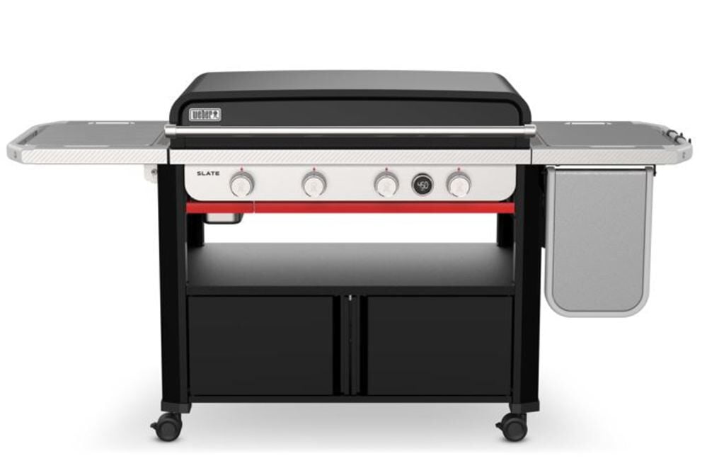 Weber 36 in Rust-Resistant Griddle with Pre-Seasoned Carbon-Steel Cooktop (Black, 36 in) 0oa6i