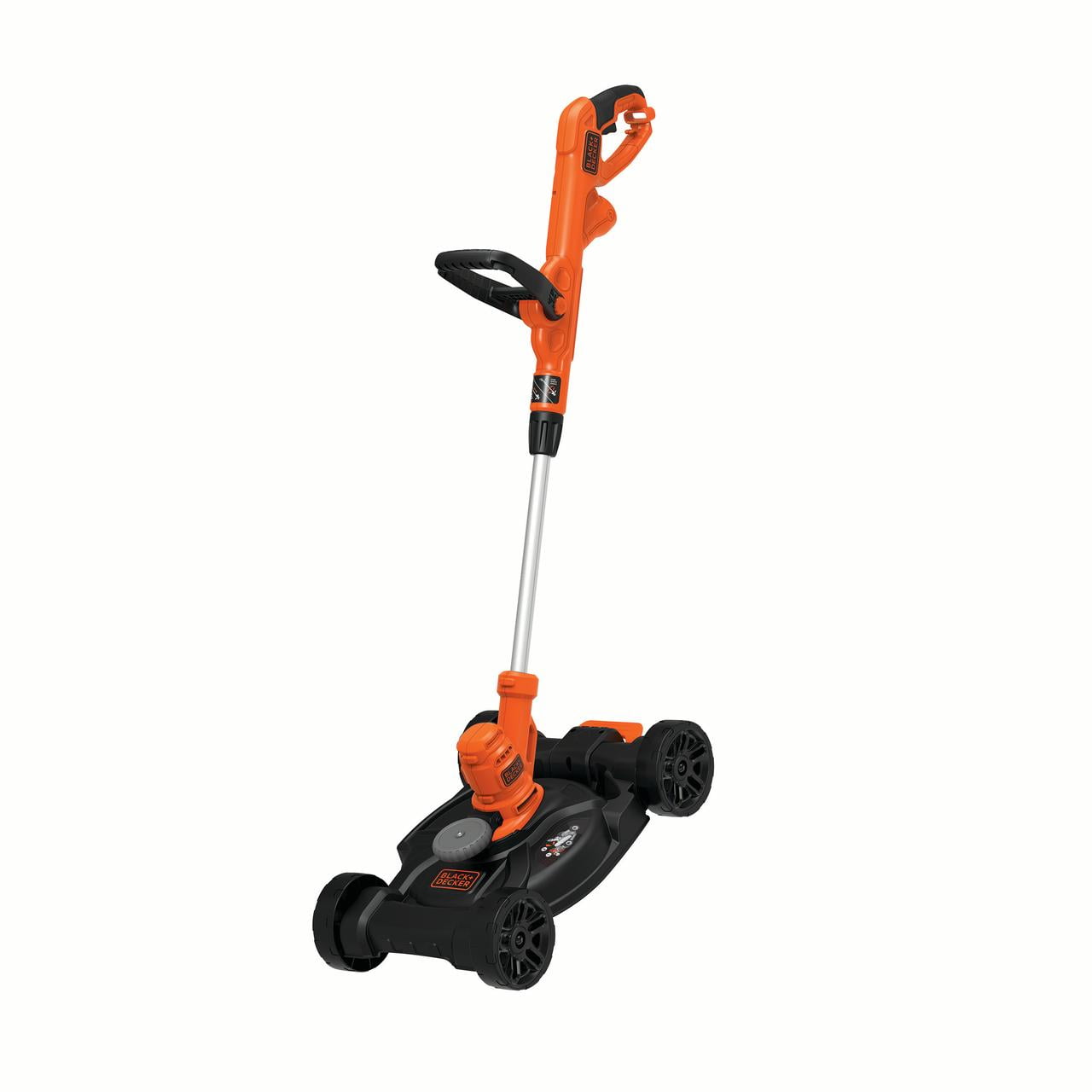 BLACK+DECKER 3-in-1 Corded Electric Lawn Mower, Trimmer and Edger (Black, 12 in) sksit